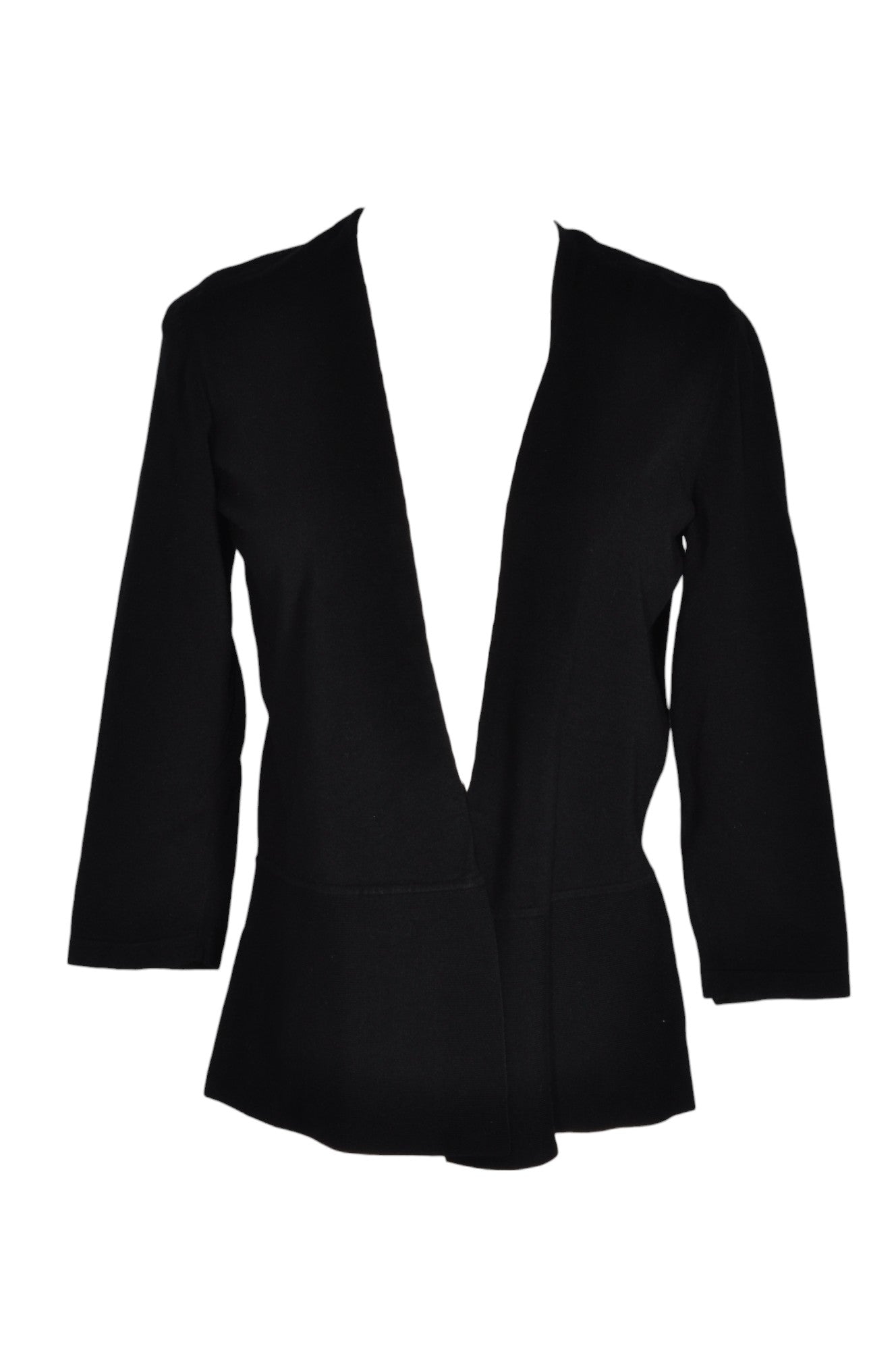Stylish CHATEAU Regular Fit Black Blazer - Size L
