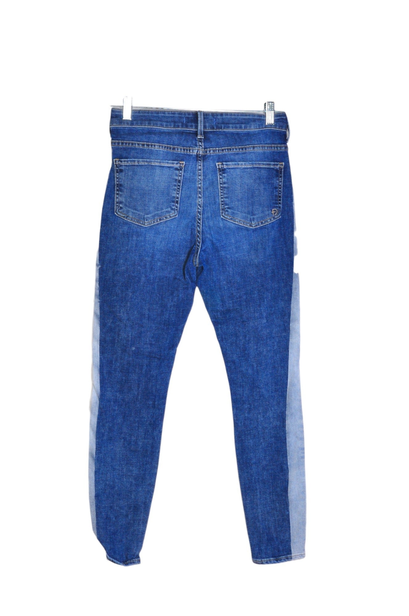 FIDELITY Stylish Women's Blue Regular-Fit Straight-Legged Jeans - Size 26