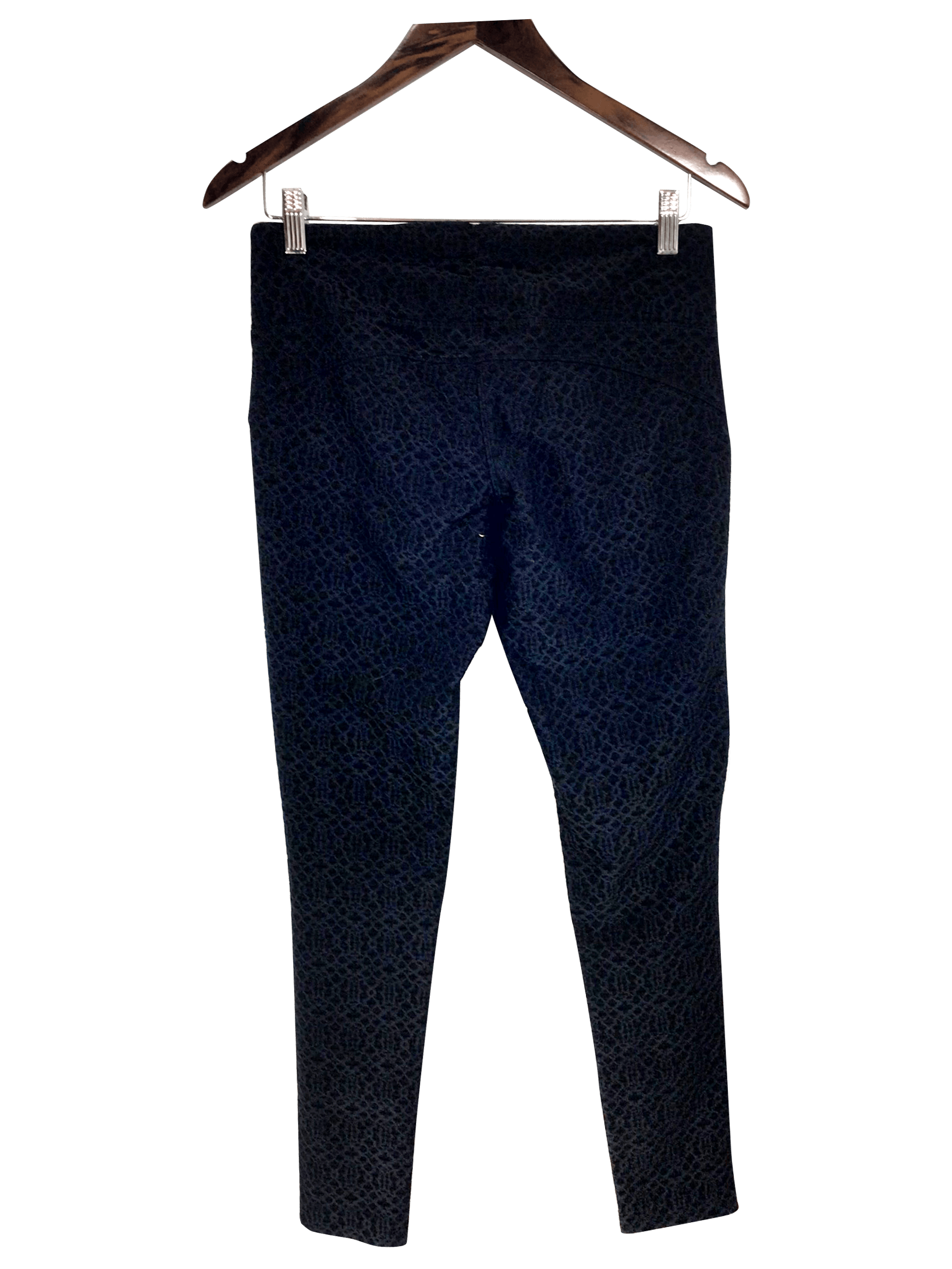 MONDETTA Men's Regular Fit Black Ankle-Length Pants - Size M
