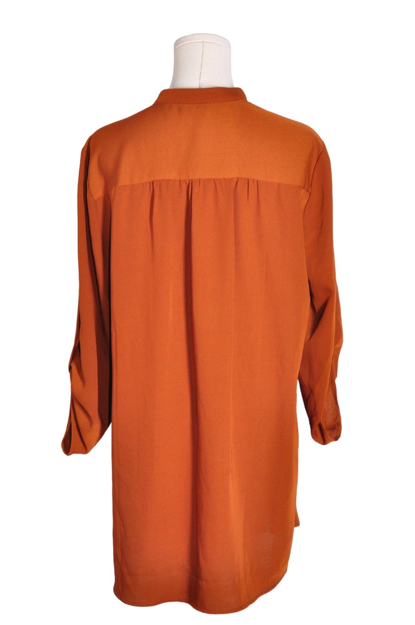 Stylish CHATEAU Brown Regular-fit Women's Blouses - Size L