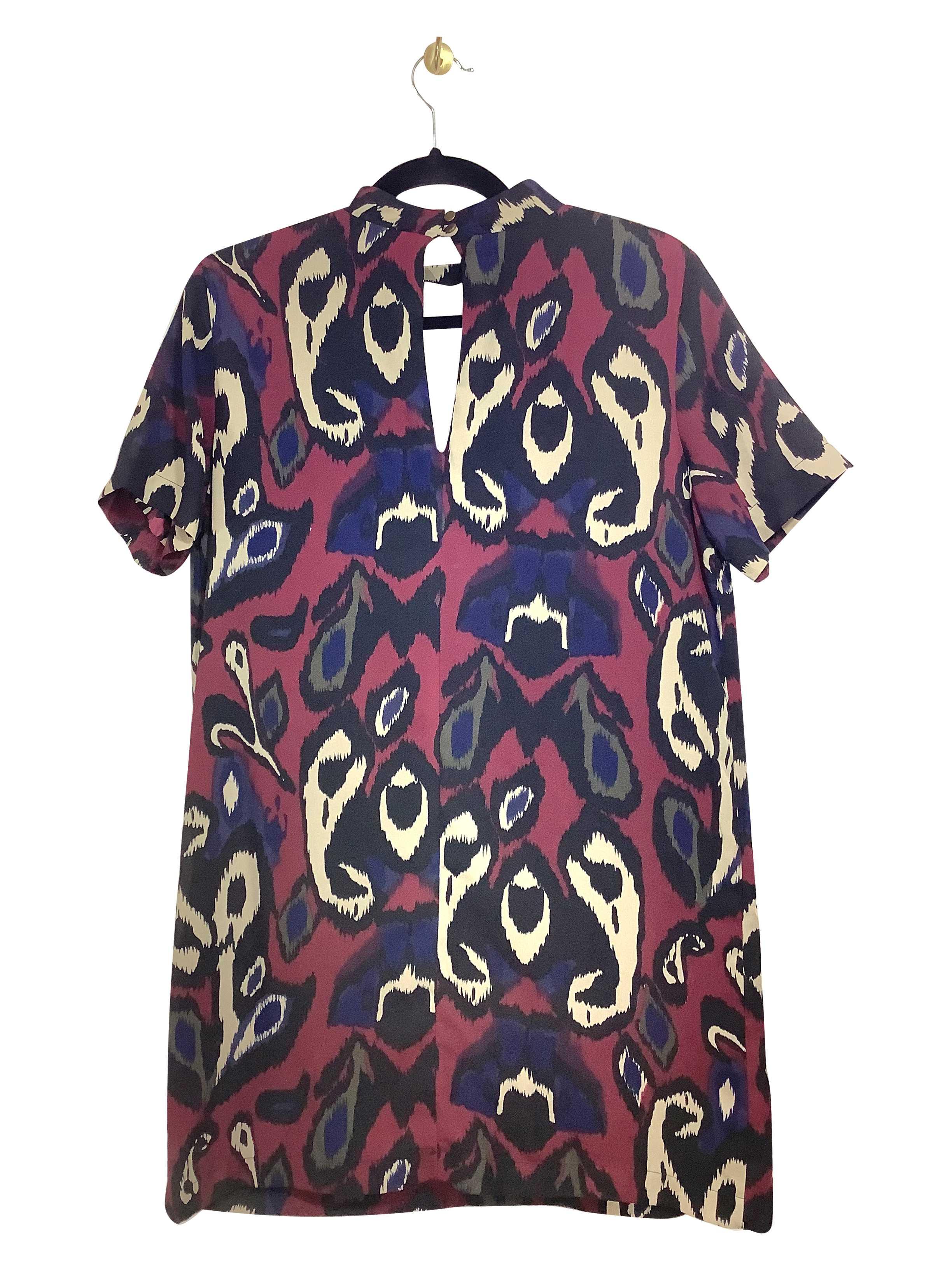 Stylish CARAMELA Regular Fit Red Midi Dress - Size S