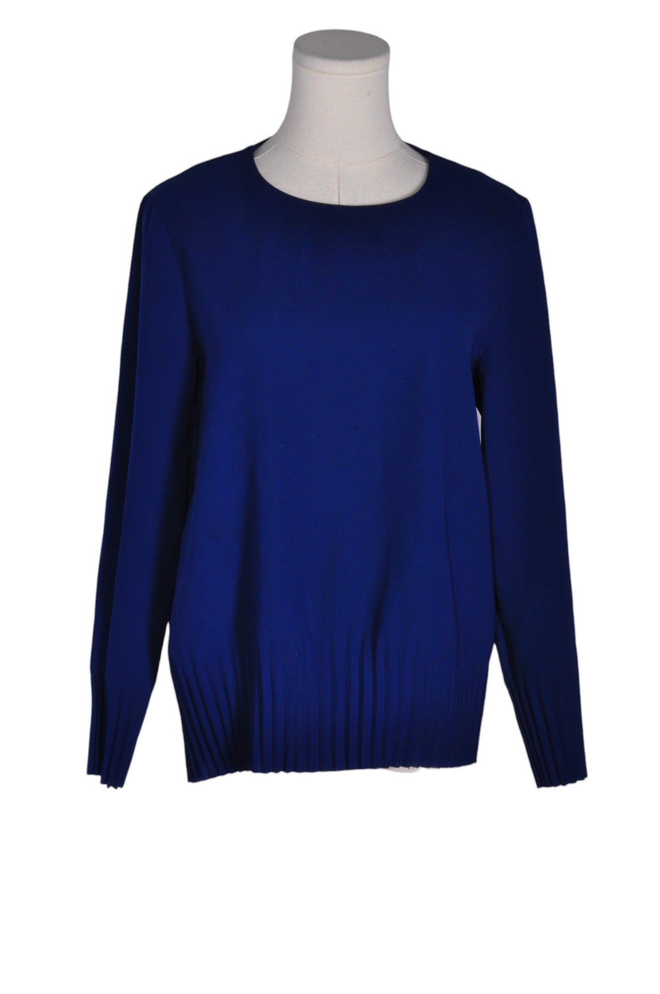 COS Second Hand Women's Blue Regular Fit Sweaters - Size 4