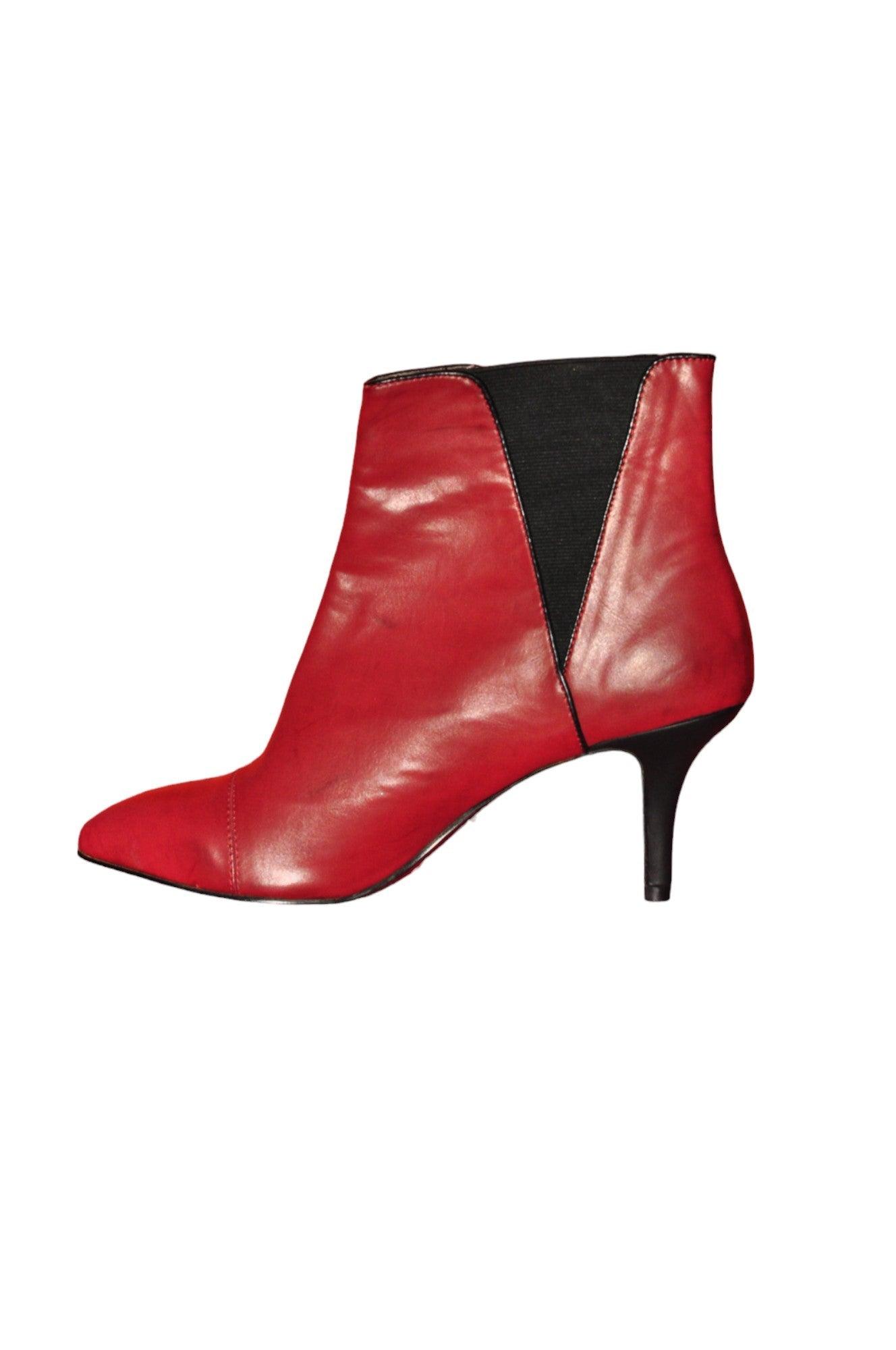 Stylish BAREFOOT TESS Women's Regular-Fit Red Boots Size 11