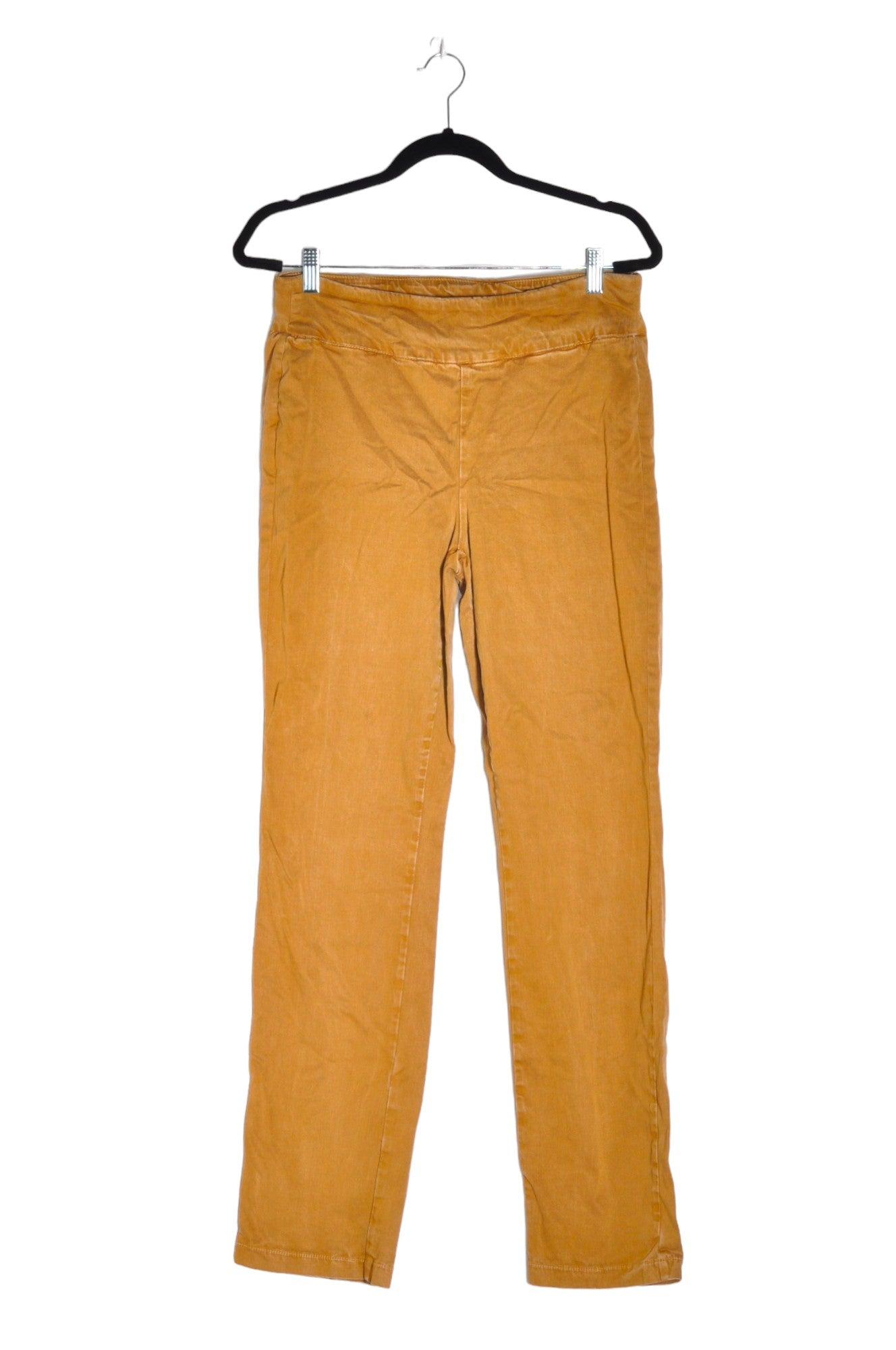 MIRACLE BODY Stylish Women's Brown Regular-Fit Work Pants - Size 14
