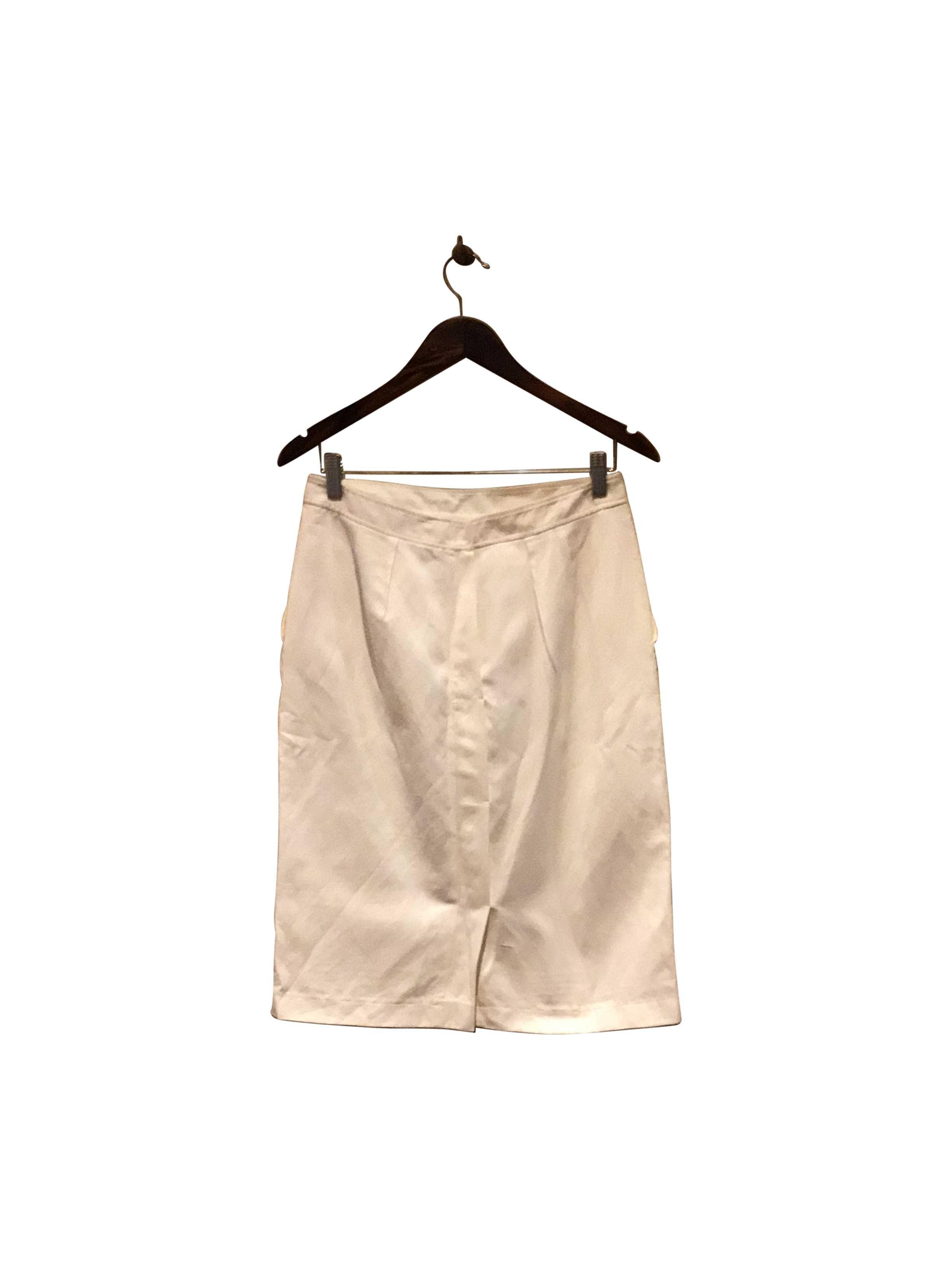 LIDA BADAY Stylish Regular Fit Second - hand White Skirt Size 8