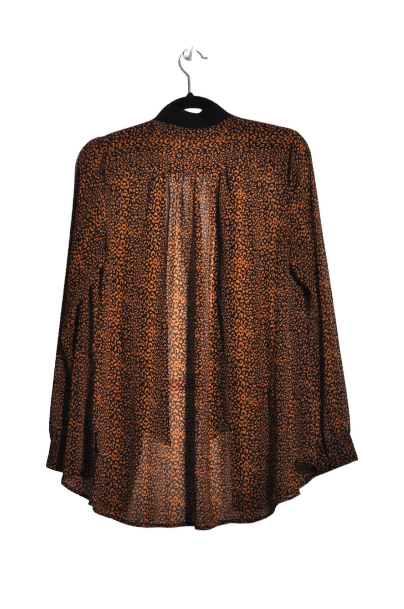 Stylish IMNYC Brown Regular-Fit Women's Blouses in XS Size