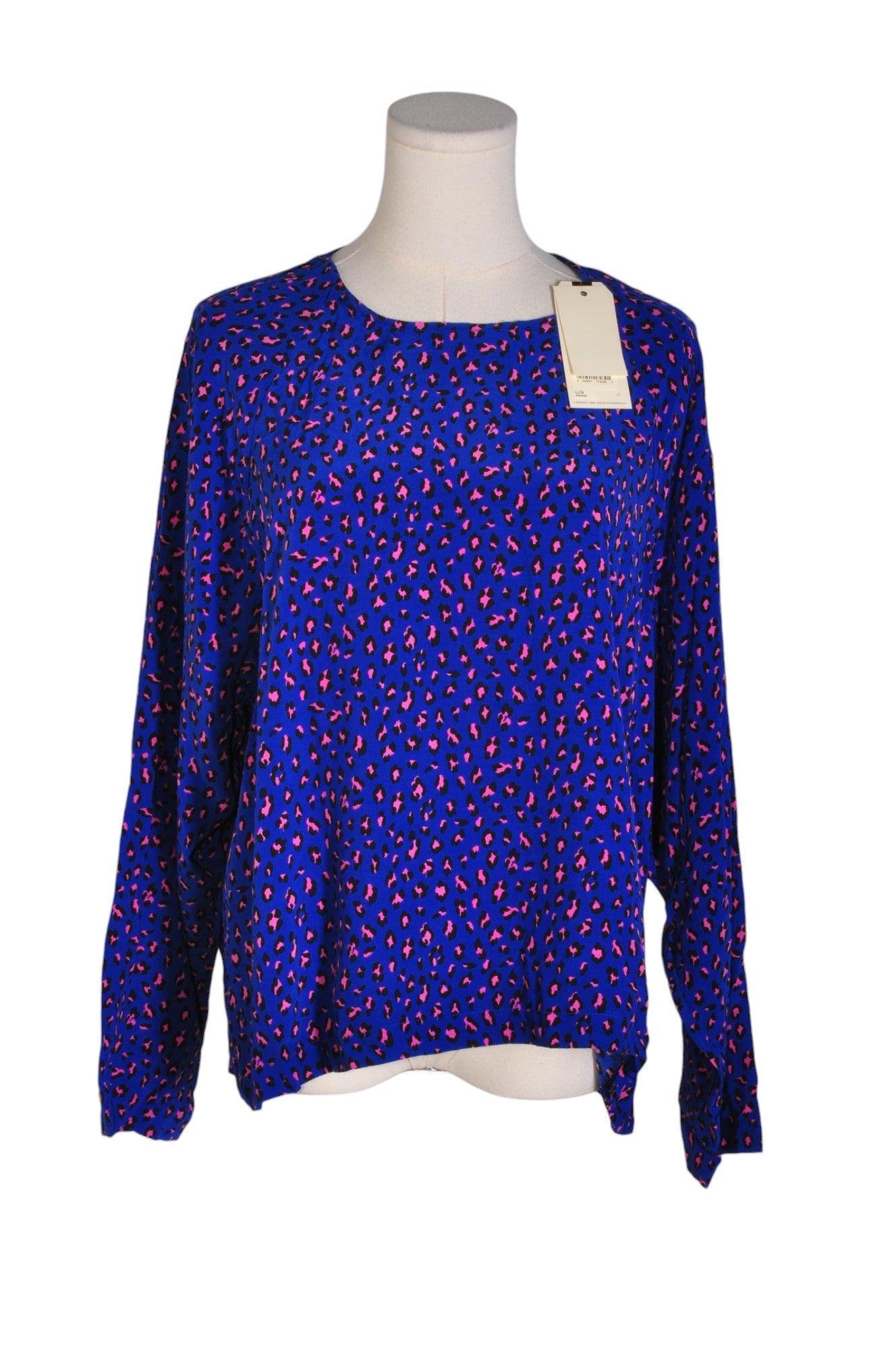 LEVI'S Second Hand Blue Regular Fit Women's Blouse in Size L