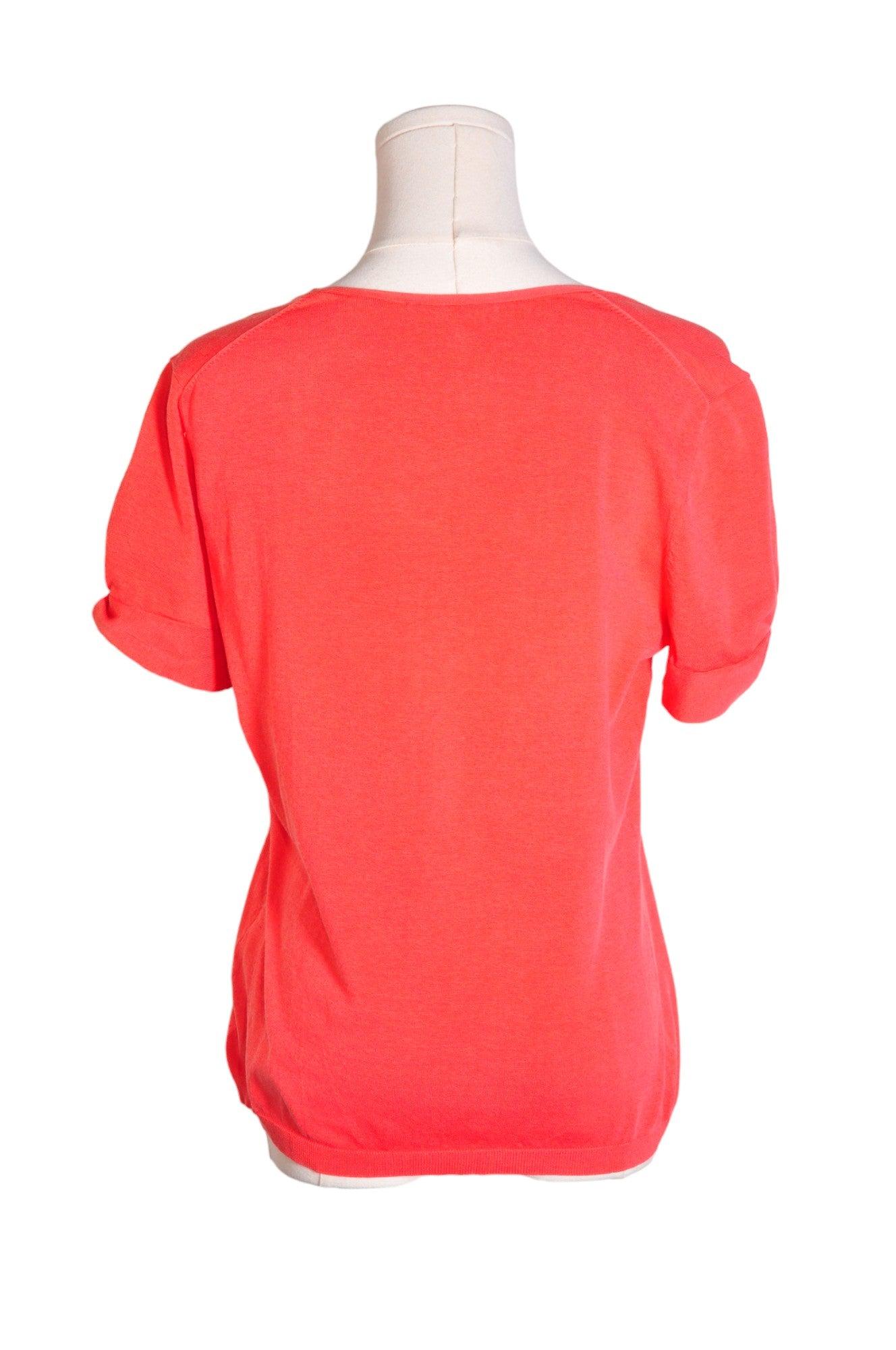 Gorgeous Second-Hand HUGO BOSS Pink Regular-Fit Women's T-Shirt - Size M
