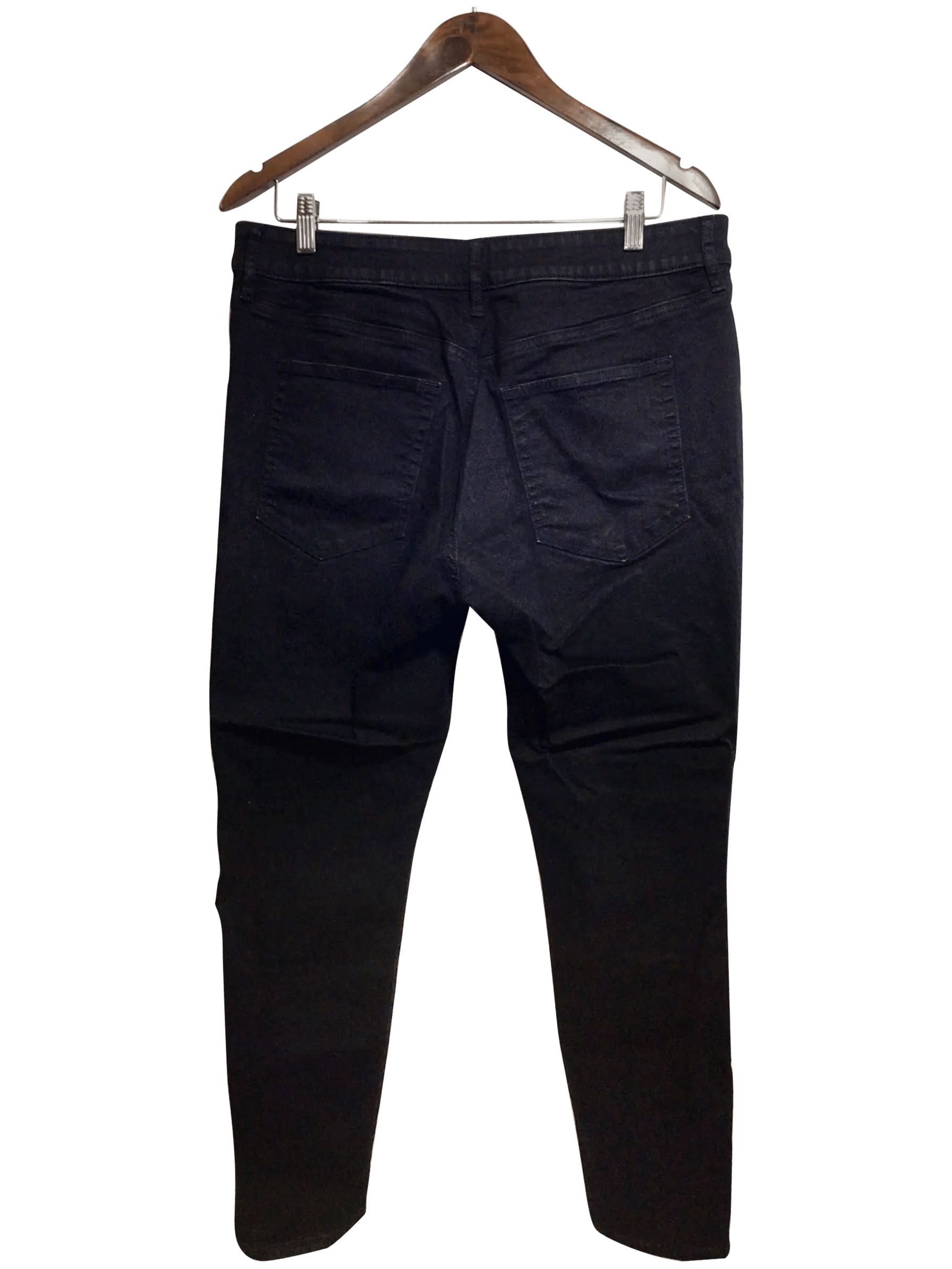LOFT Stylish Regular Fit Black Straight - Legged Jeans Size 32