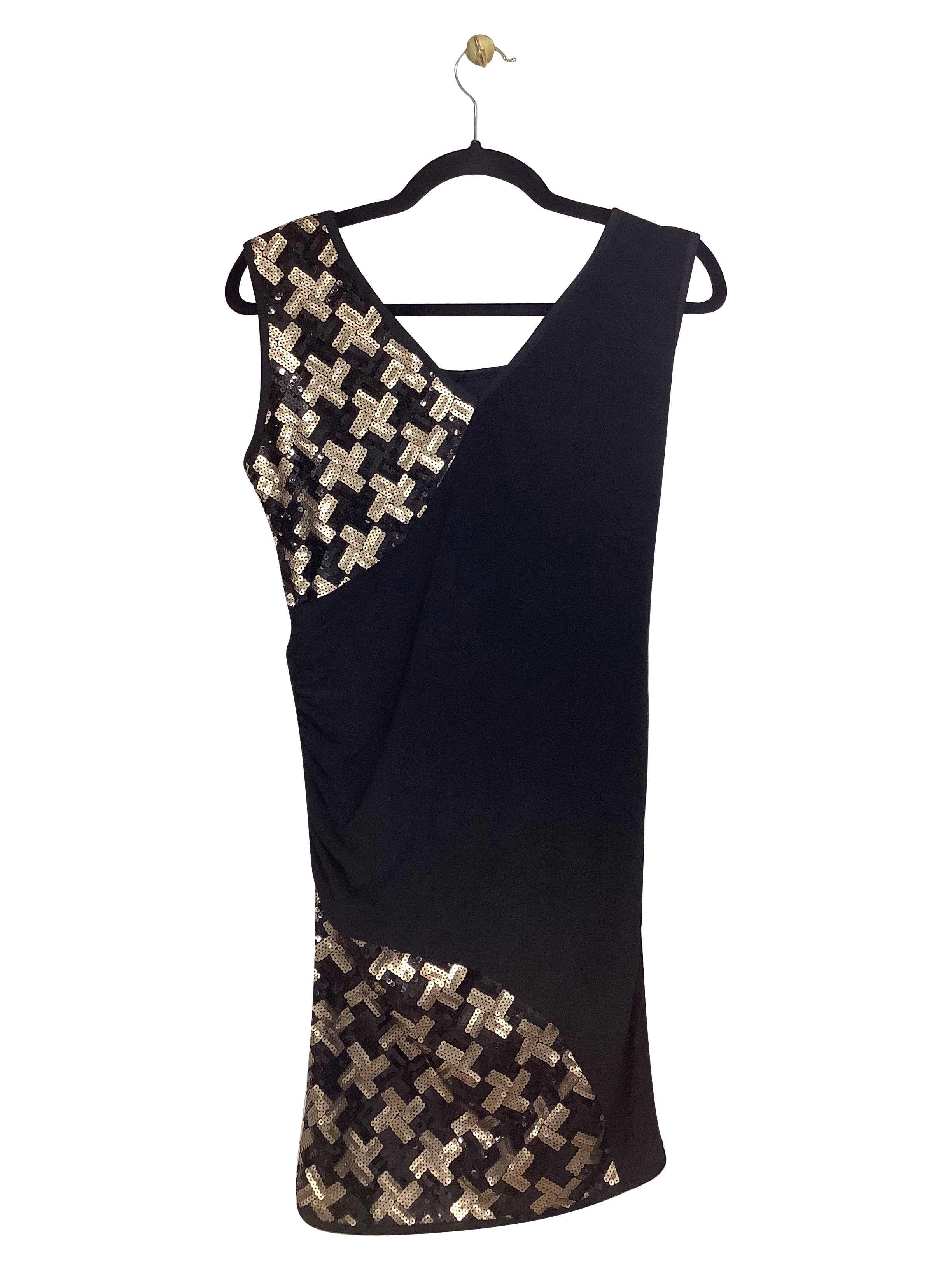 COLORI Black Regular Fit Second-Hand Mini Dress in Size M - Stylish and Timeless