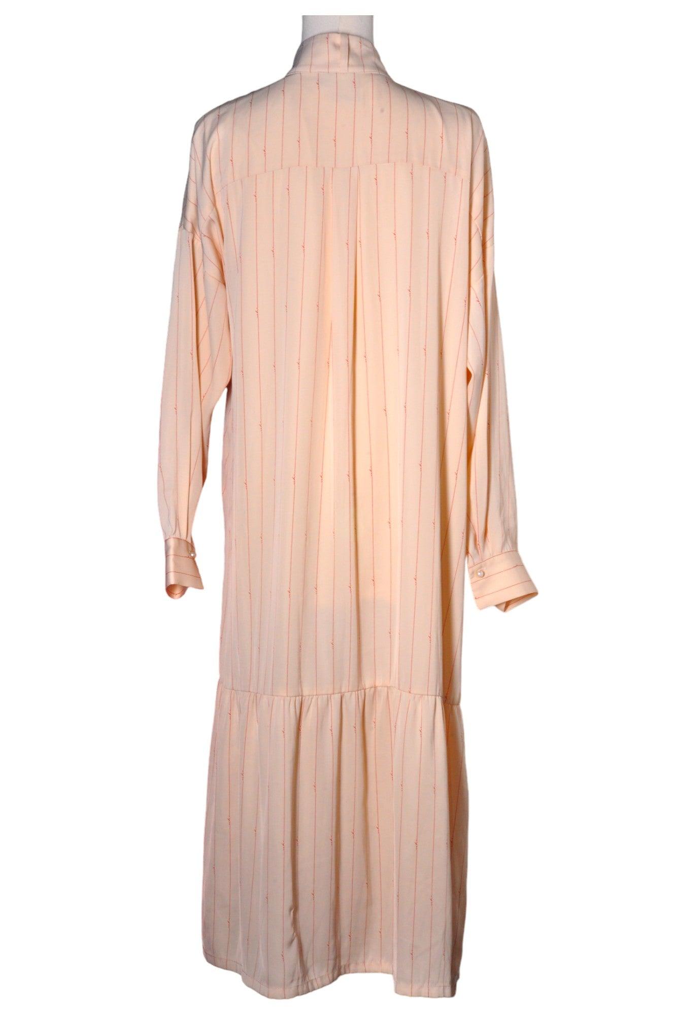 ICHI Women's Elegant Drop Waist Regular Fit Beige Dress - Size 36