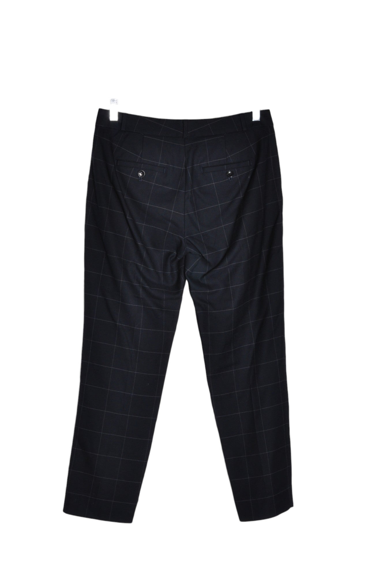 BANANA REPUBLIC Stylish Blue Regular Fit Women's Work Pants - Size 2