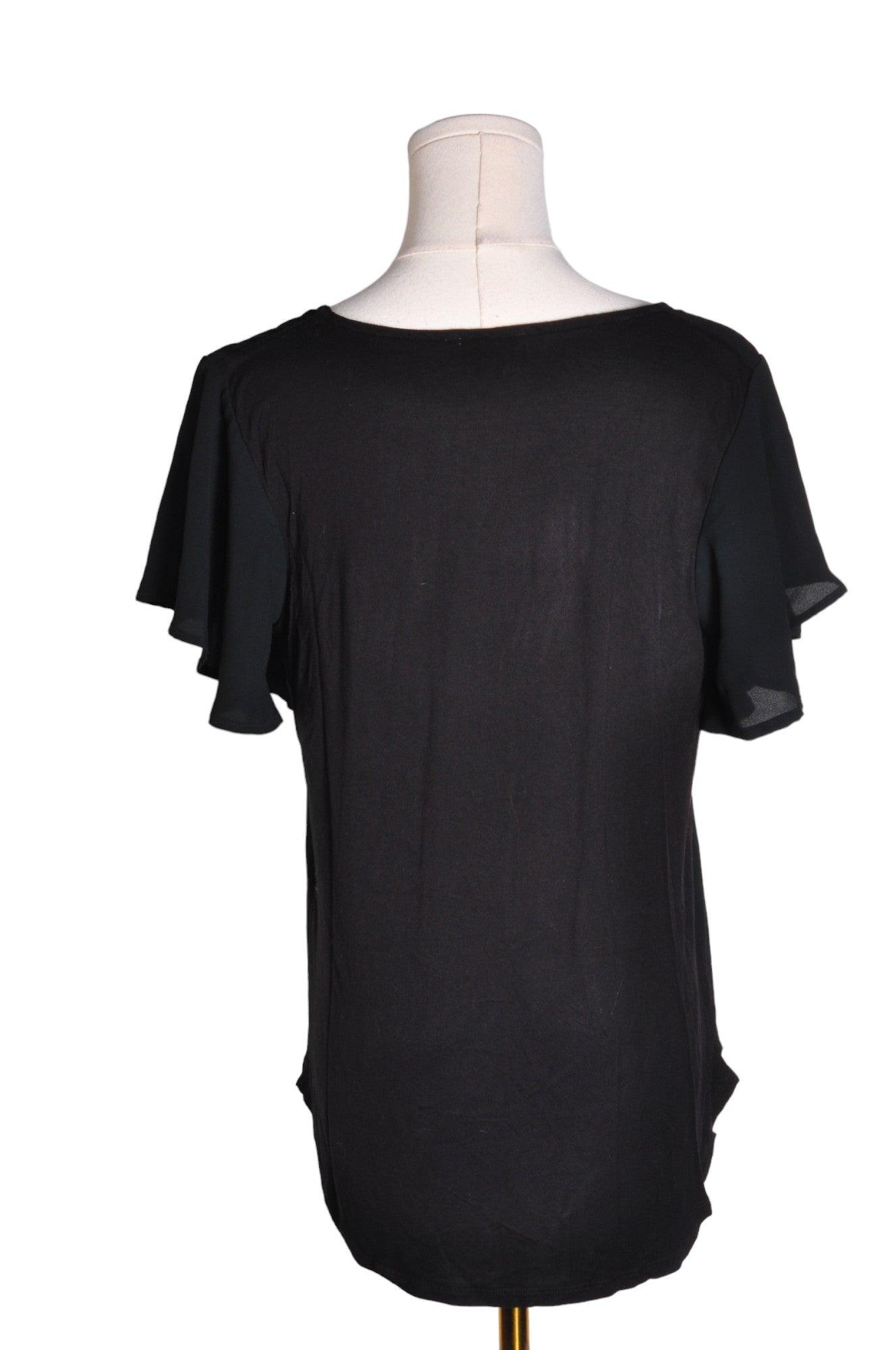 LOFT Stylish Women's Black Regular-Fit Blouses - Size S
