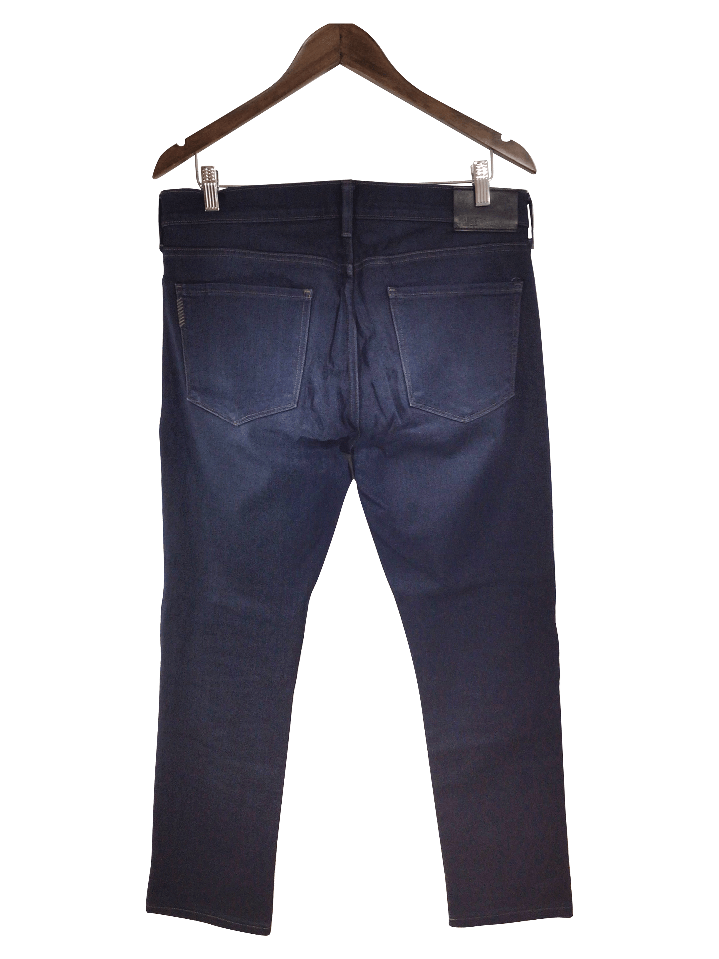 PAIGE Second-Hand Blue Regular Fit Women's Straight-Legged Jeans Size 32