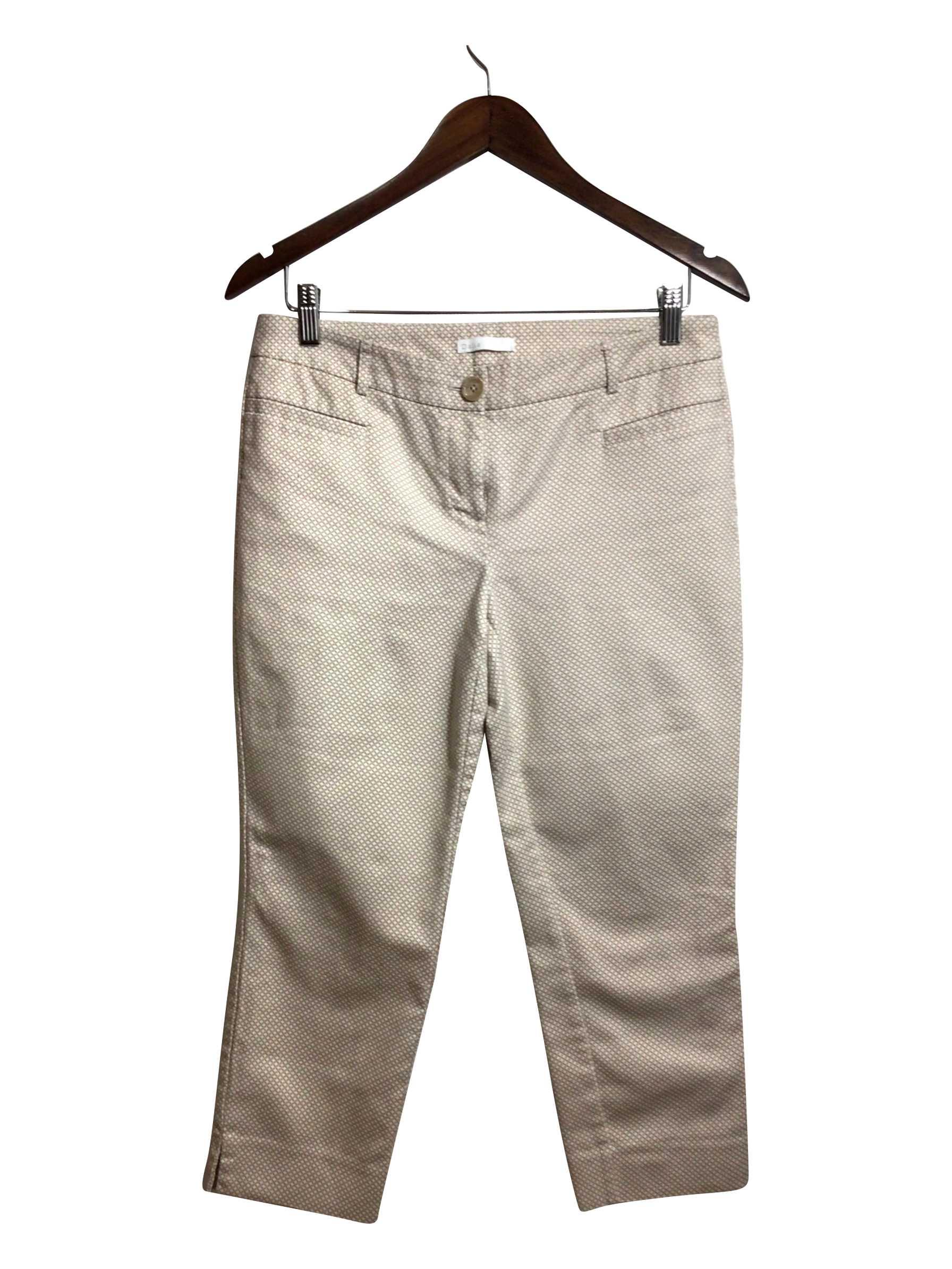 DALIA Stylish Regular Fit Beige Pant - Size M