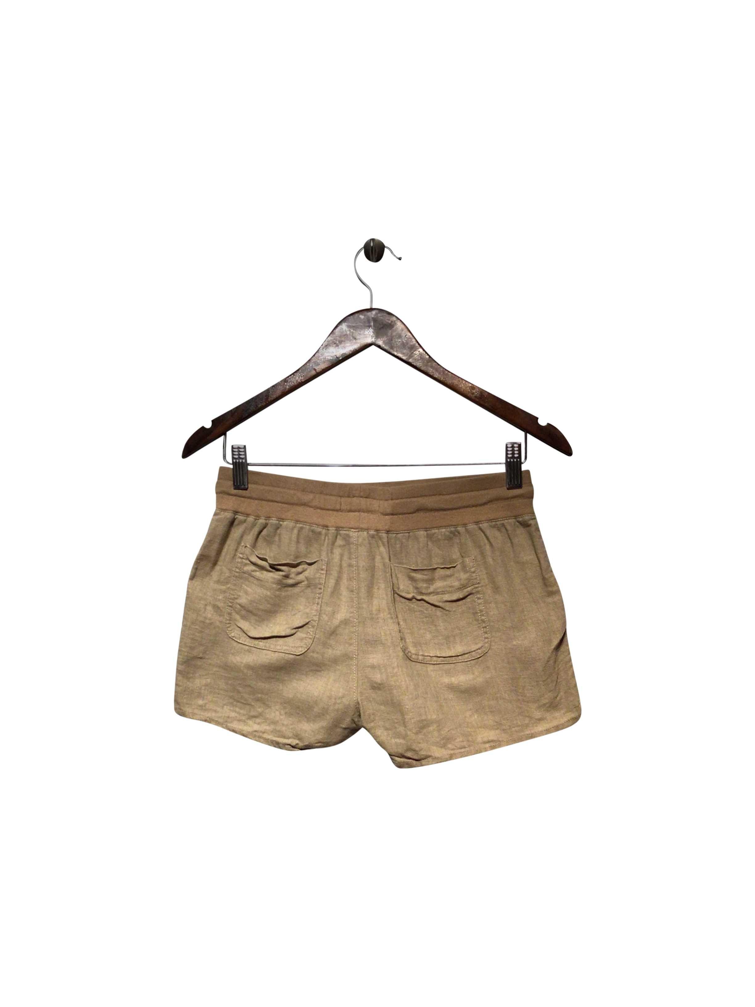 ORB Stylish Regular Fit Brown Pant Shorts - Size S