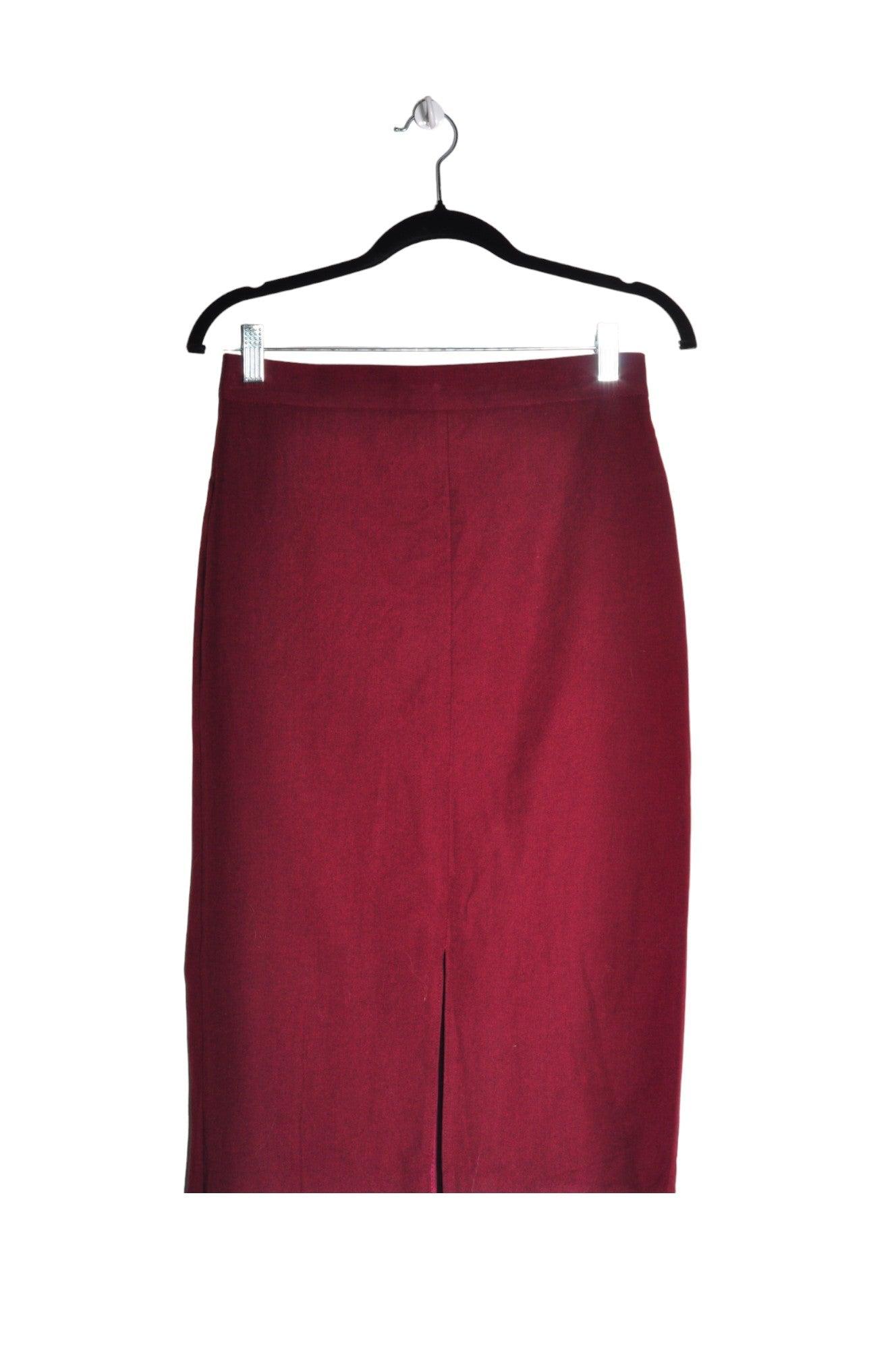 BANANA REPUBLIC Stylish Women's Regular Fit Red Pencil Skirt - Size 4