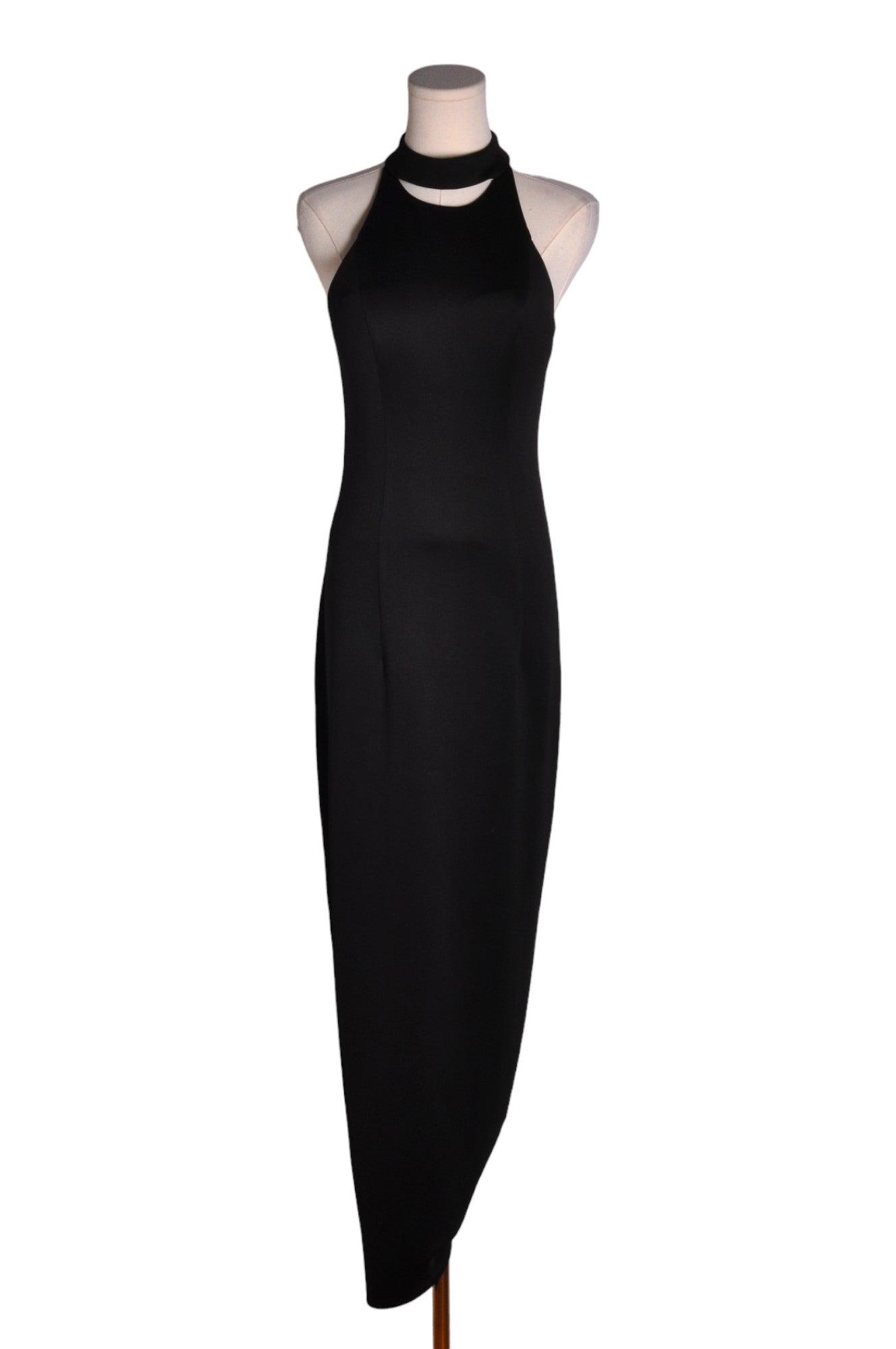 BARIANO Stylish Women's Black Regular Fit Bodycon Dress - Size S