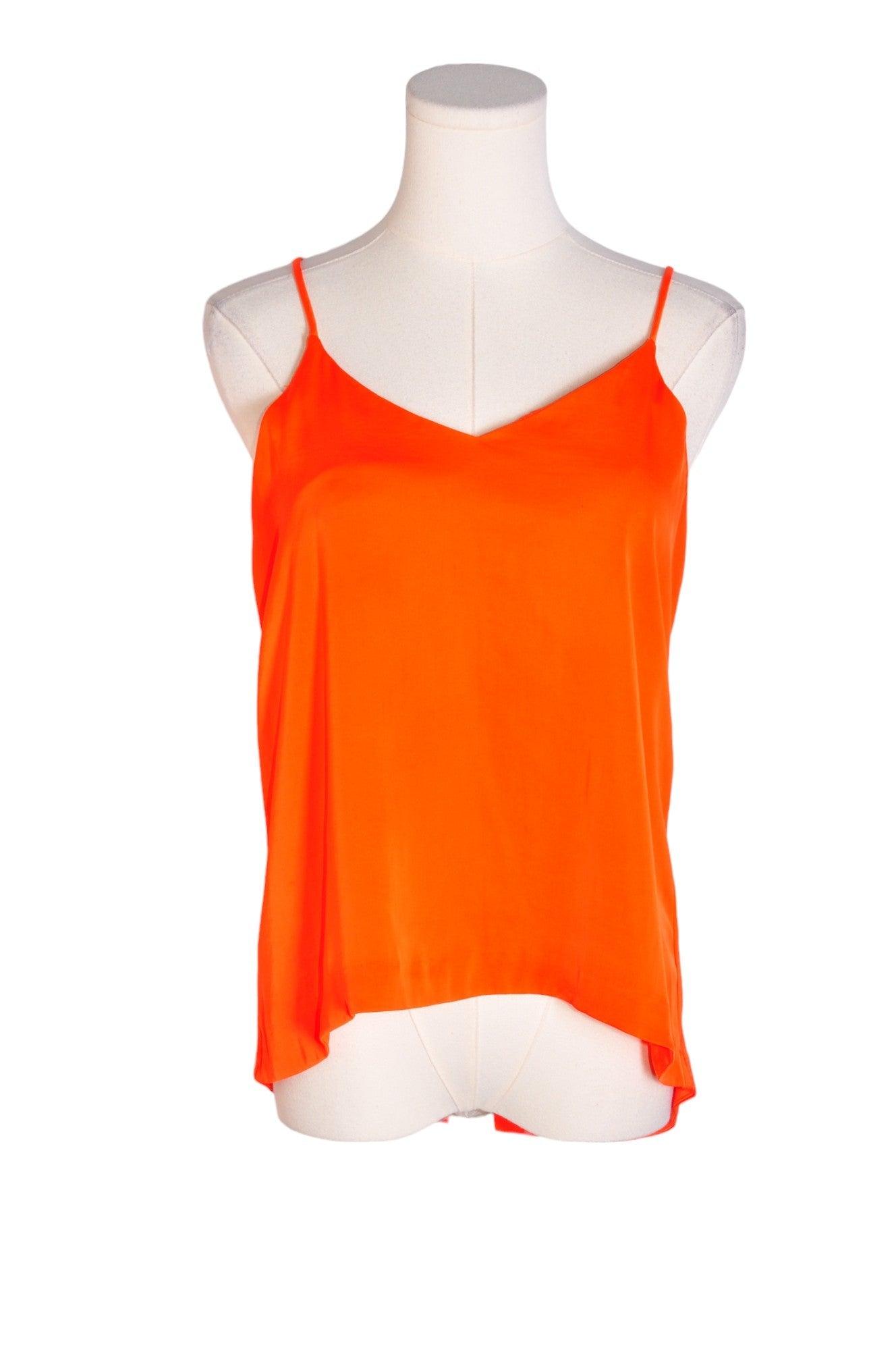 CONSCIOUS COLLECTION Stylish Women's Orange Regular-Fit Blouses - Size 8