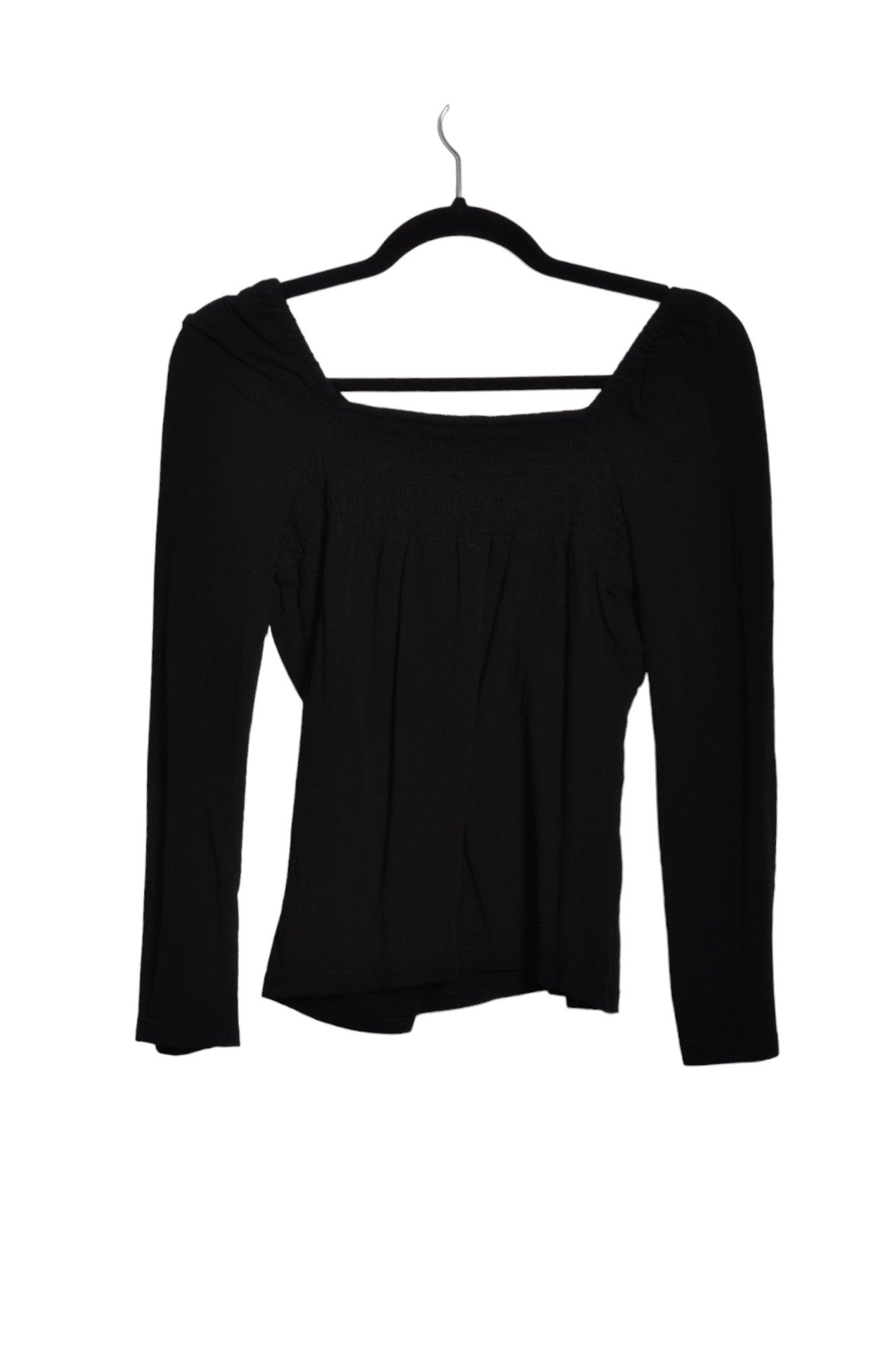 BANANA REPUBLIC Stylish Women's Black Regular-Fit Blouses - Size S