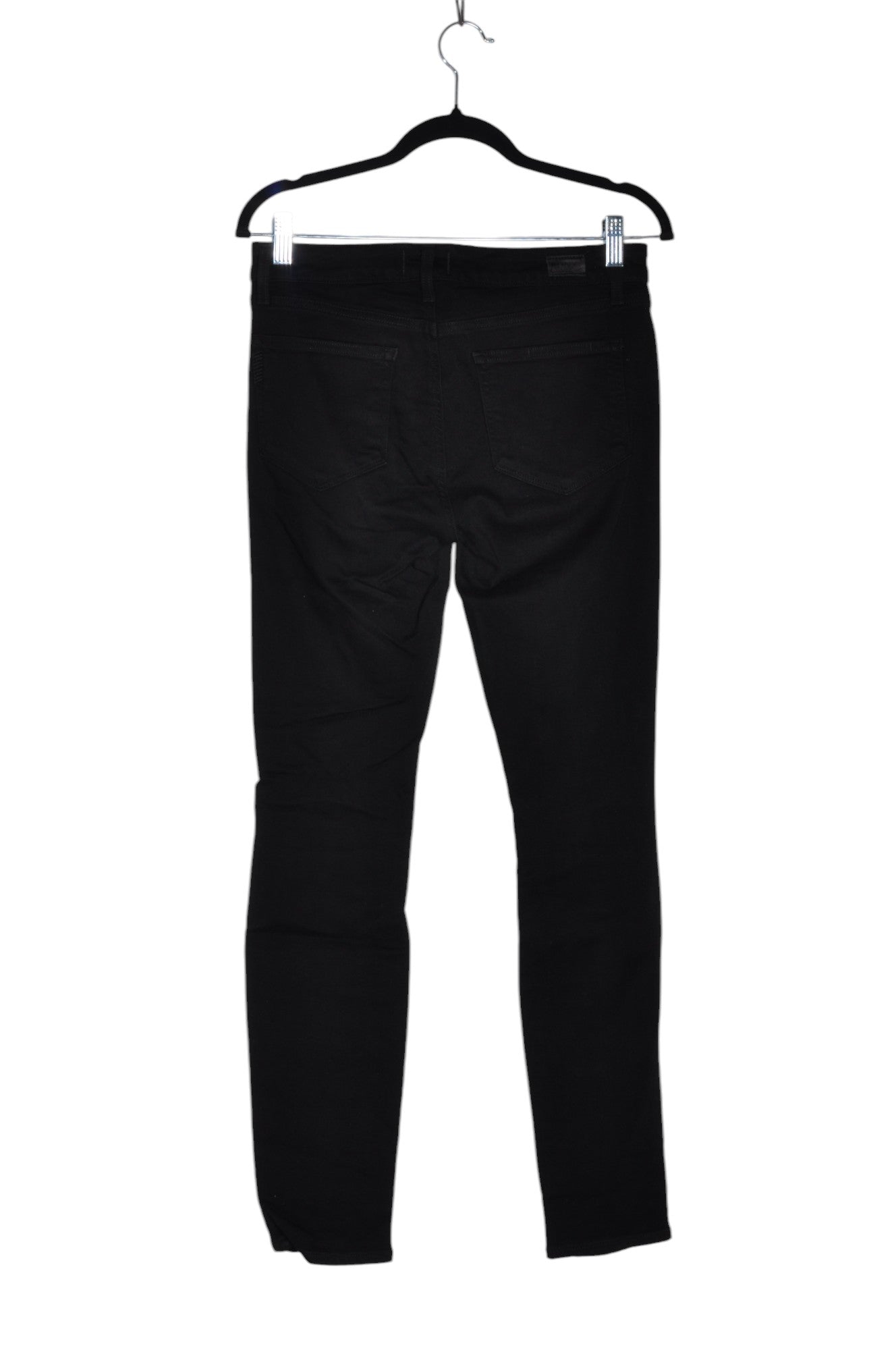 PAIGE Second-Hand Women's Black Regular-Fit Straight-Legged Jeans - Size 29