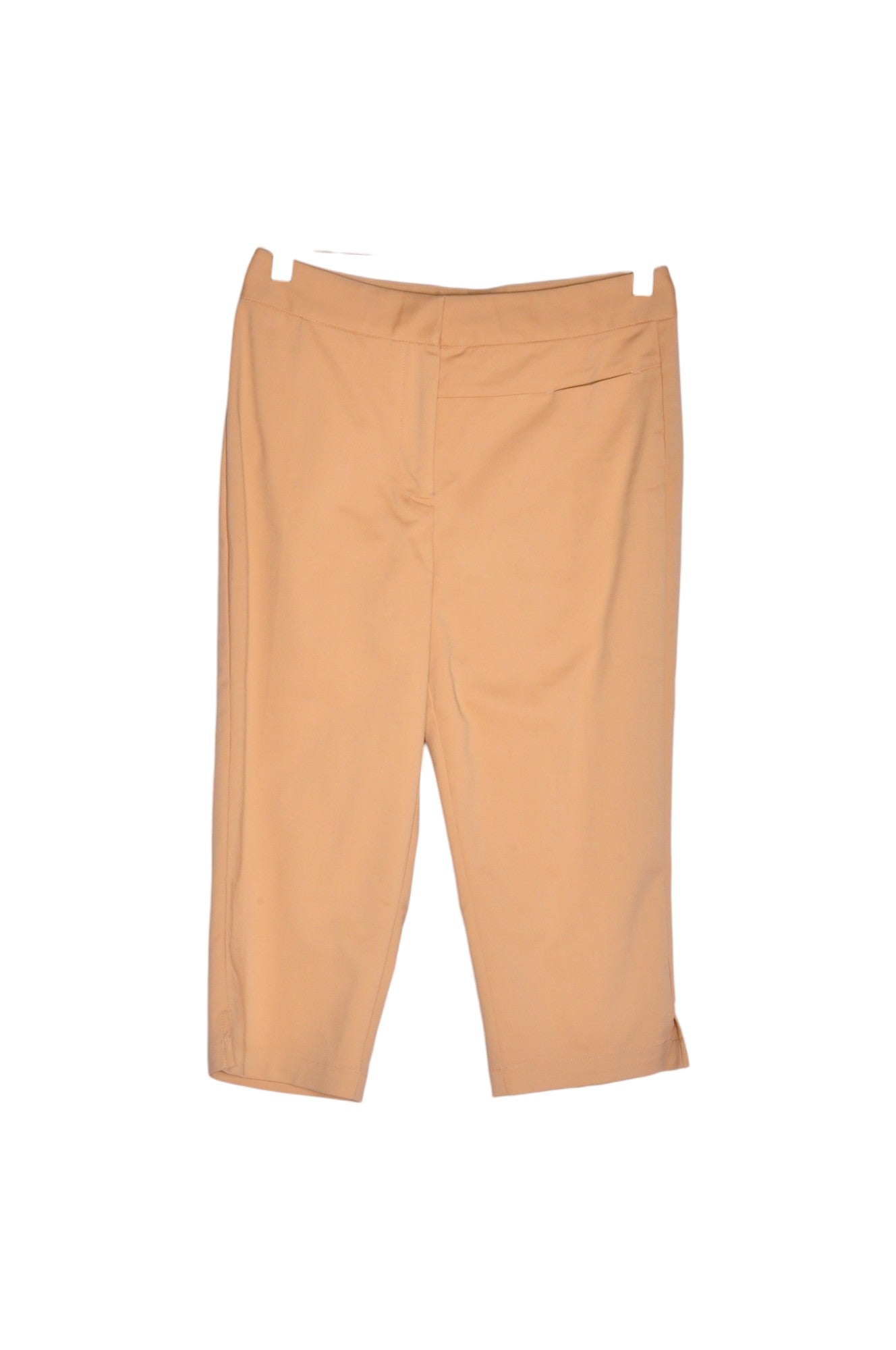 HUDSON Women's Stylish Beige Regular Fit Capri Pants - Size 6