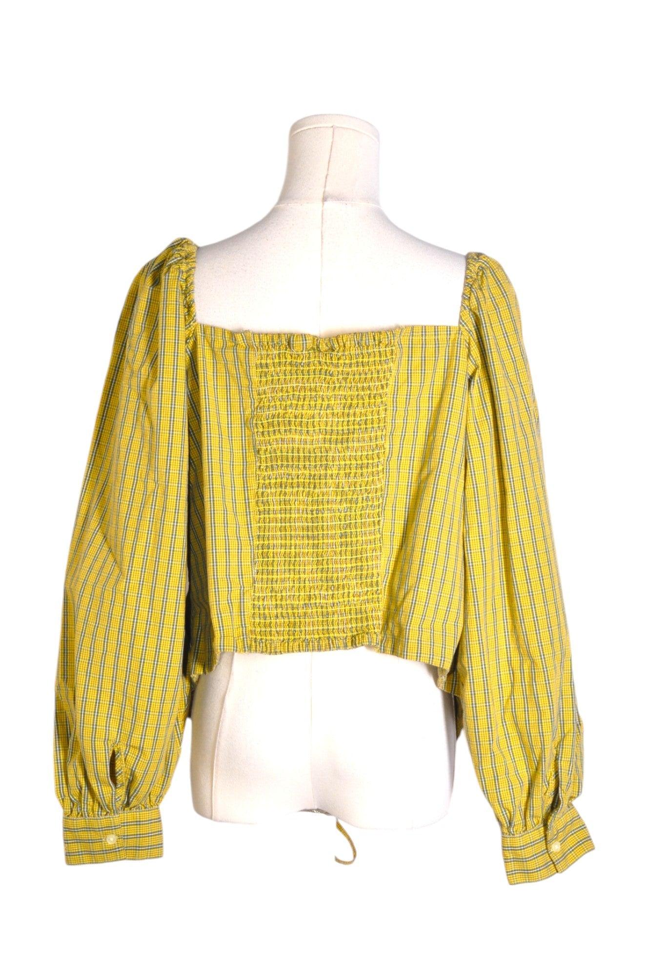 LEVI'S Stylish Yellow Regular Fit Women's Blouses - Size 2X