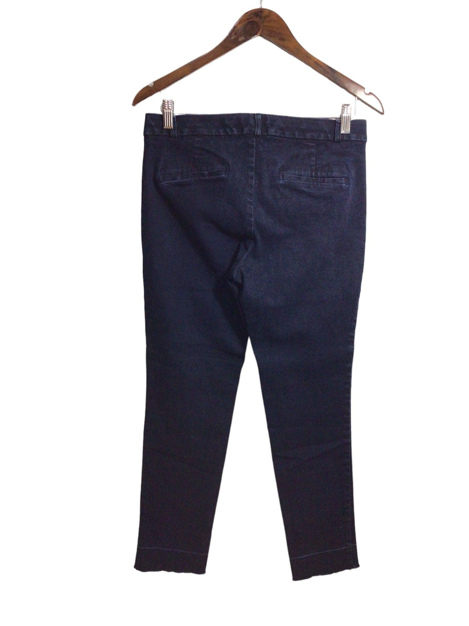 BANANA REPUBLIC Stylish Women's Blue Regular Fit Straight-Legged Jeans - Size 8