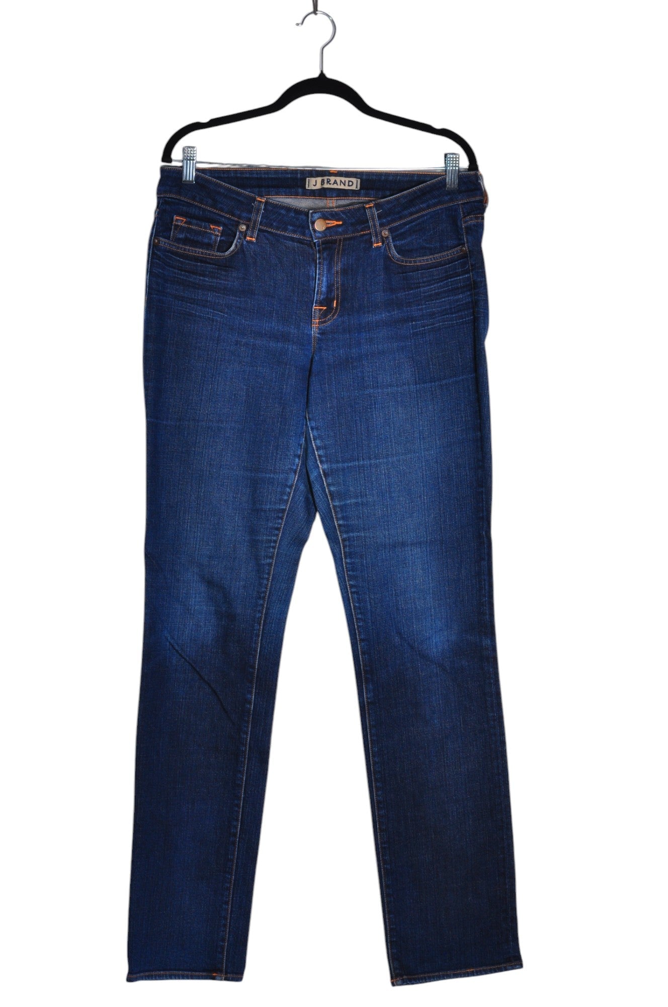J. BRAND Stylish Women's Blue Regular Fit Straight-Legged Jeans - Size 32