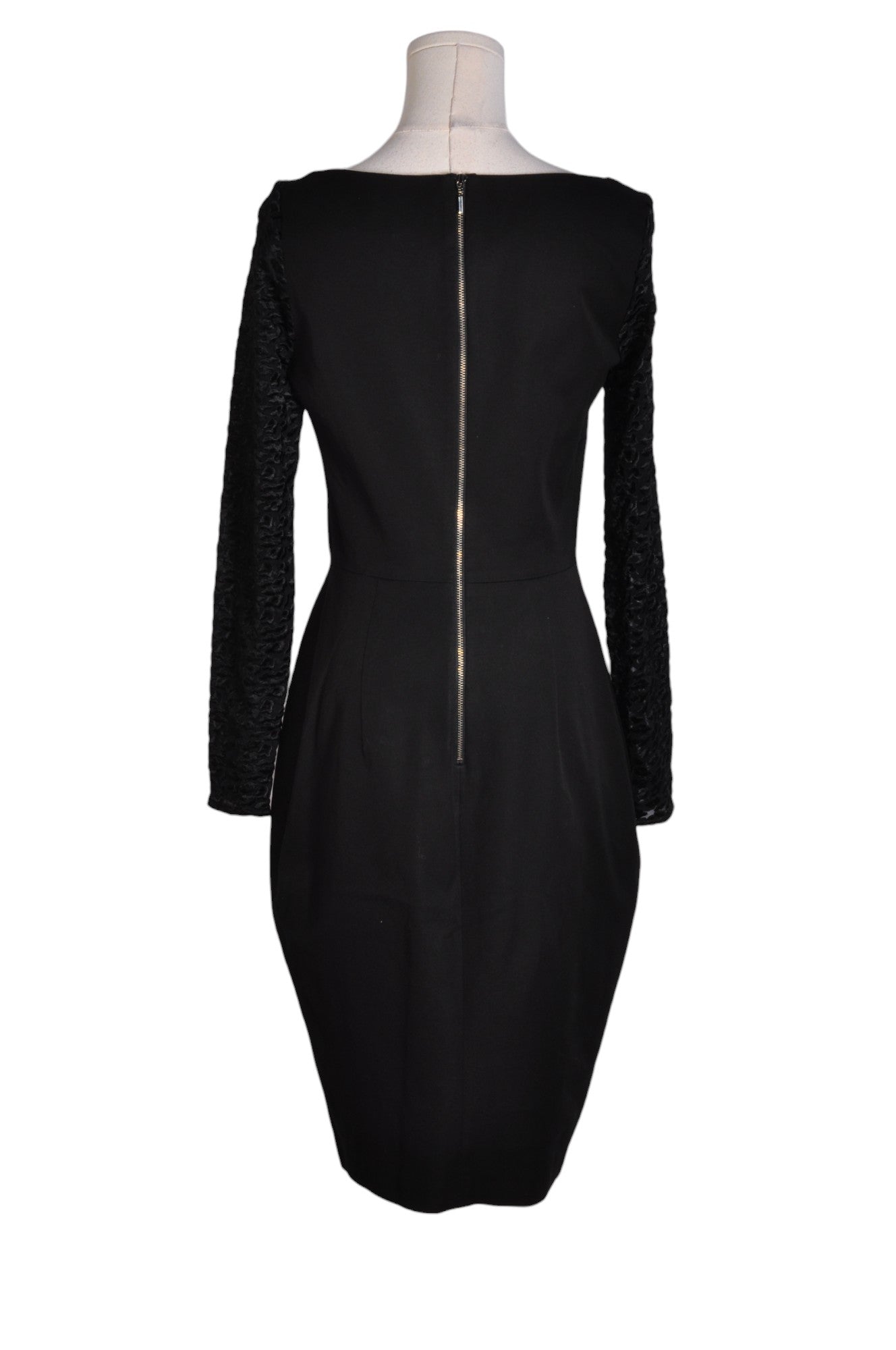 BANANA REPUBLIC Stylish Women's Black Regular-Fit Sheath Dress - Size 8
