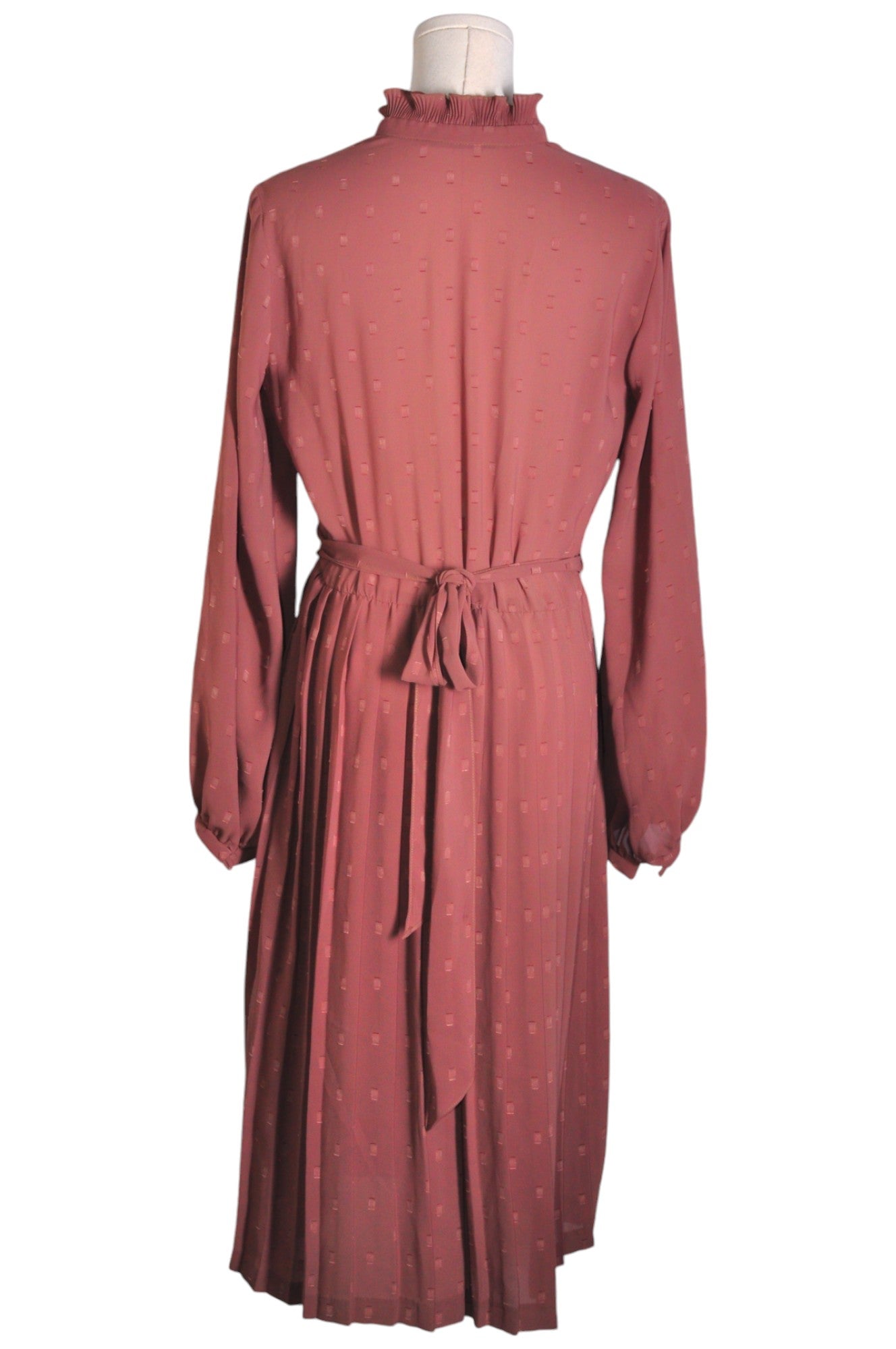 CARLO RENI Stylish Women's Wrap Dress in Red - Regular Fit, Size S