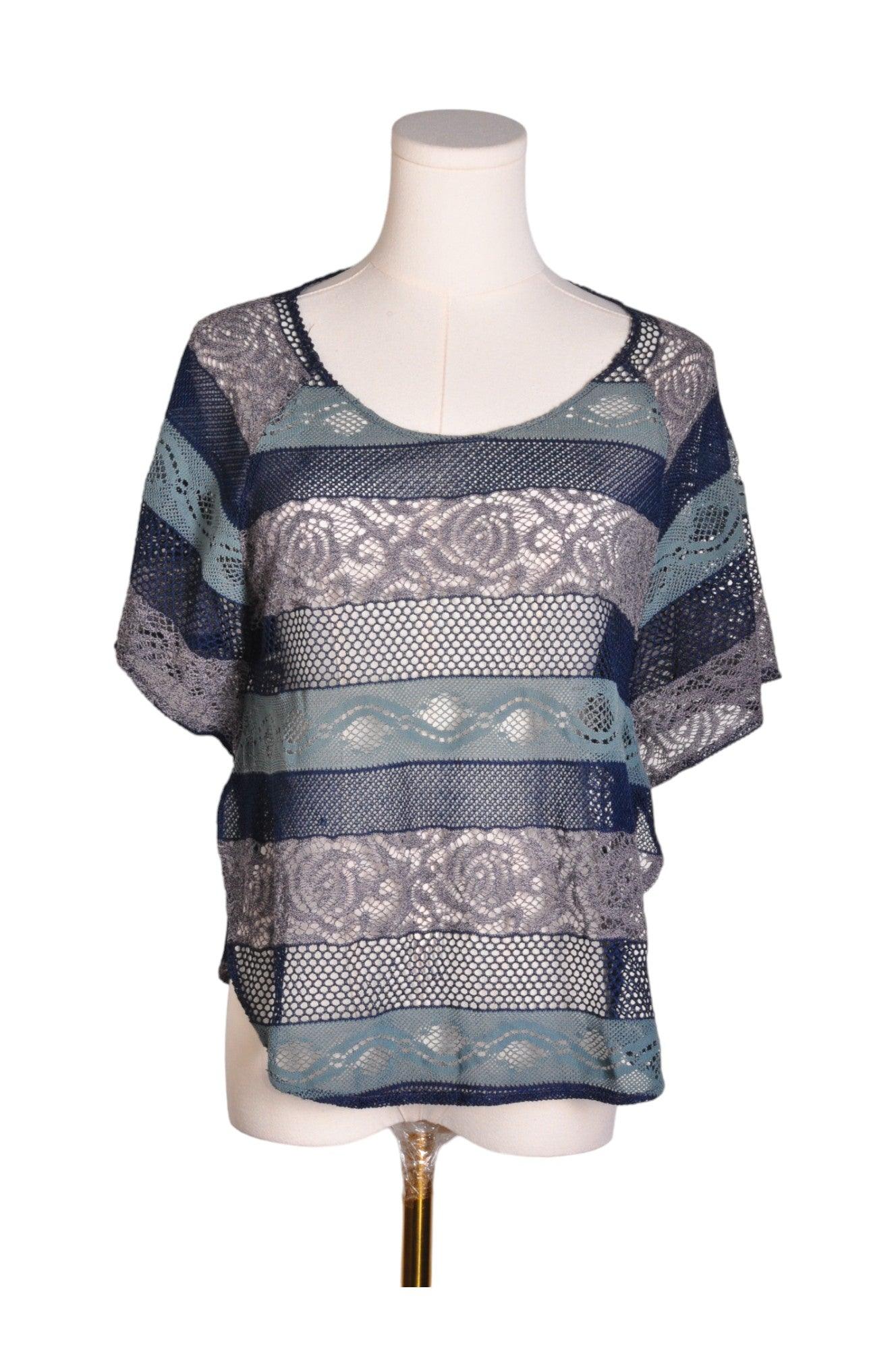 MOON COLLECTION Stylish Women's Blue Regular Fit Blouses - Size S