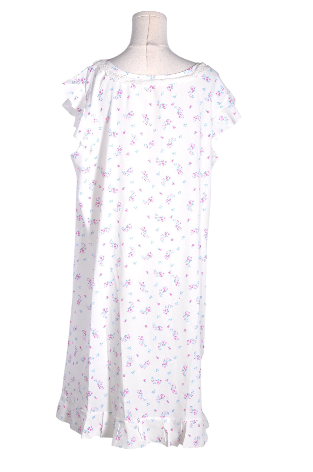 MISSLOOK Women's Elegant White 3XL Drop Waist Regular Fit Dress
