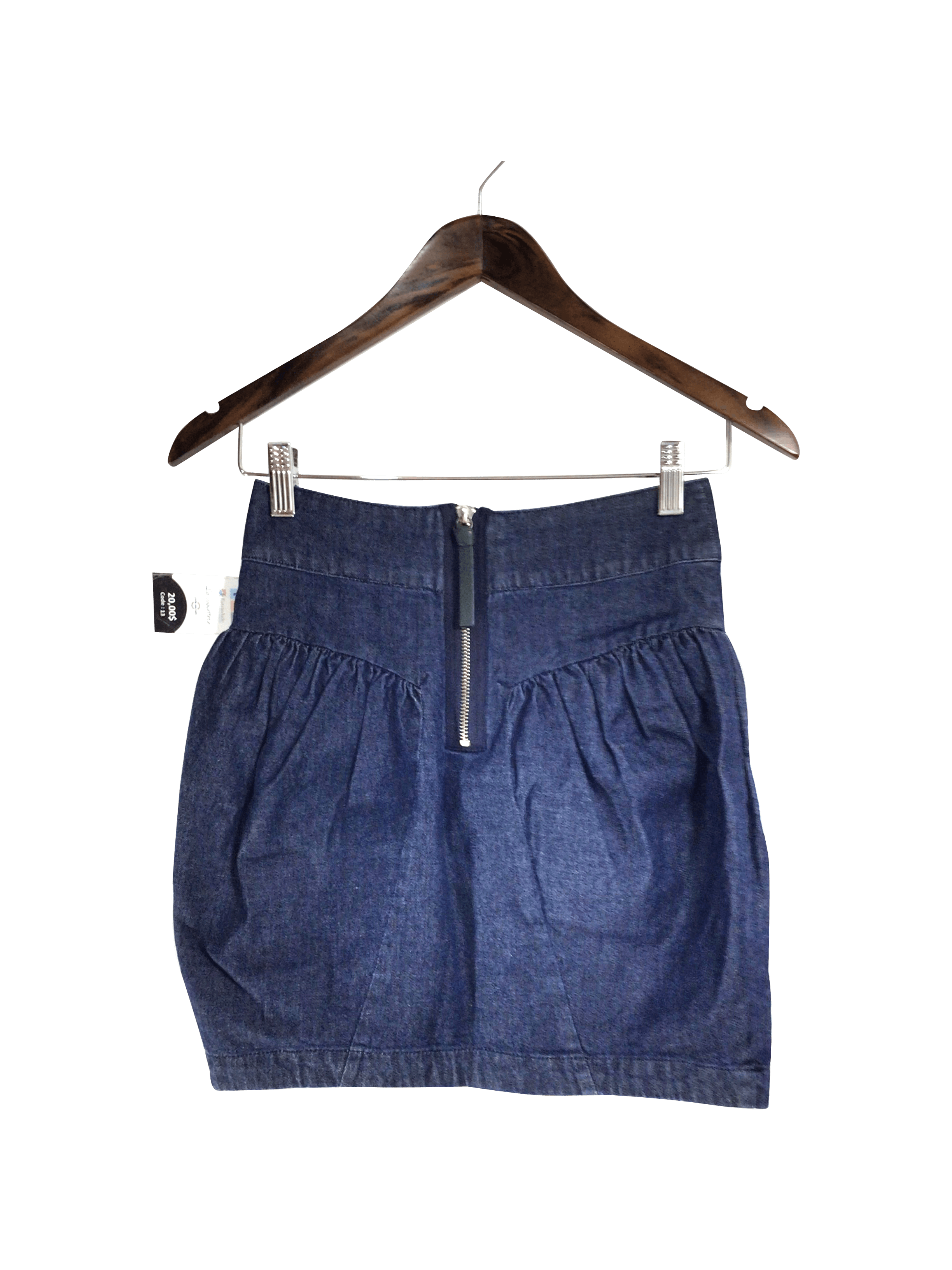 Stylish MISS SIXTY Women's Blue Regular-Fit Denim Skirt - Size S