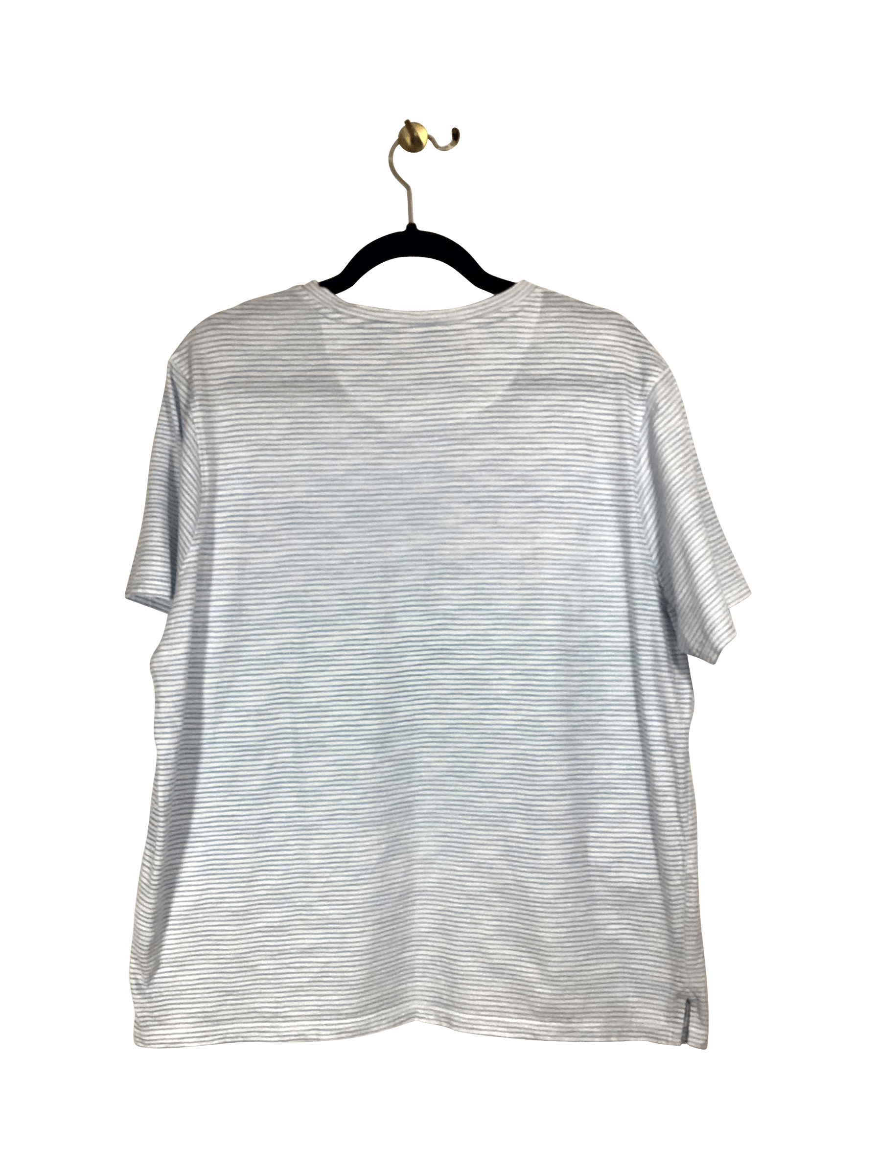 Stylish INTERNATIONAL REPORT Blue Regular Fit T-shirt - Size L