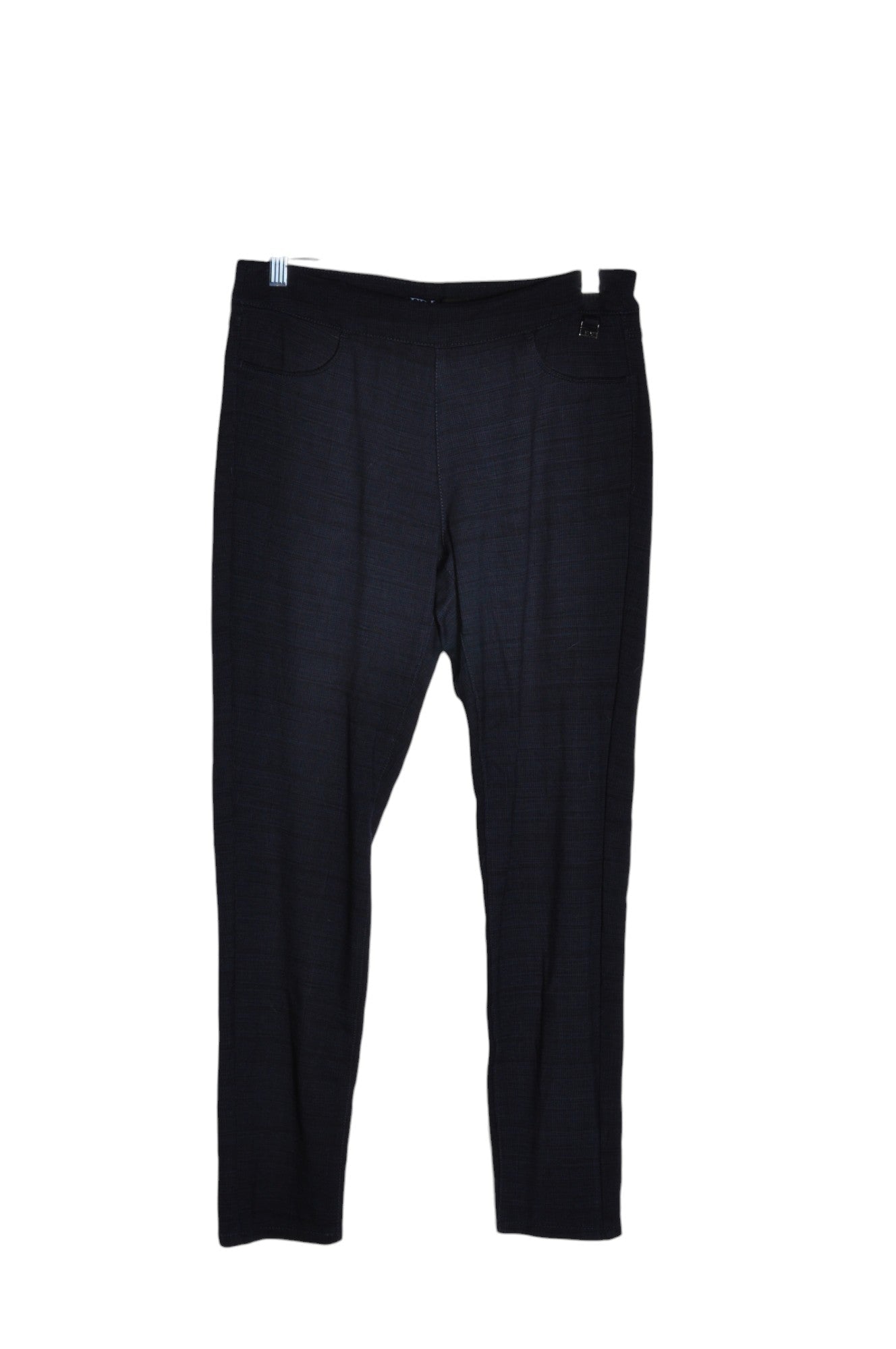 Stylish FDJ Women's Regular Fit Gray Work Pants - Size 10