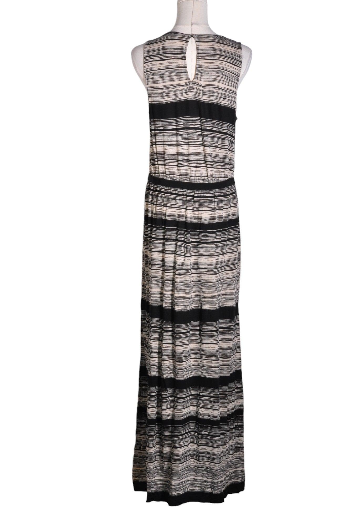 LOFT Stylish Women's Black Maxi Dress in Regular Fit - Size L