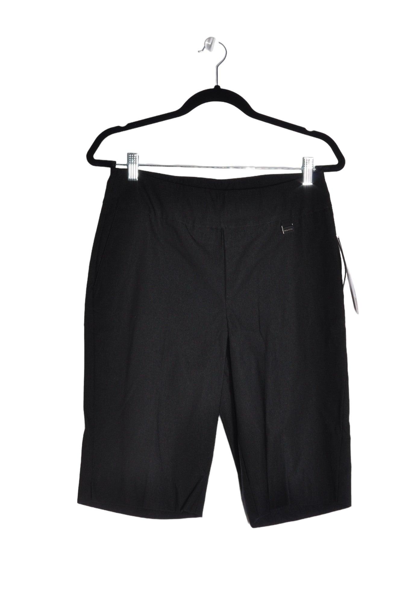 MICHAEL TYLER Stylish Women's Classic Black Regular-Fit Shorts - Size 10