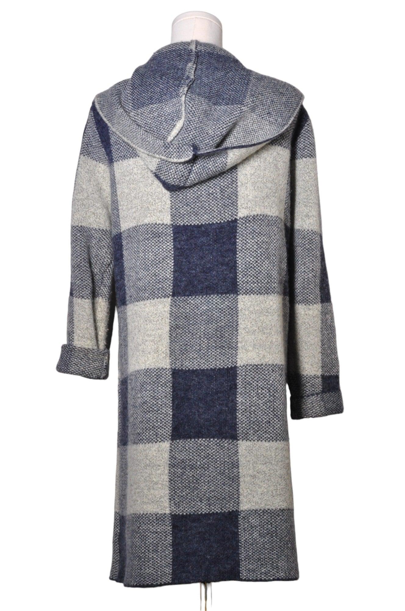 Stylish MONTEAU Women's Regular Fit Blue Coat - Size S