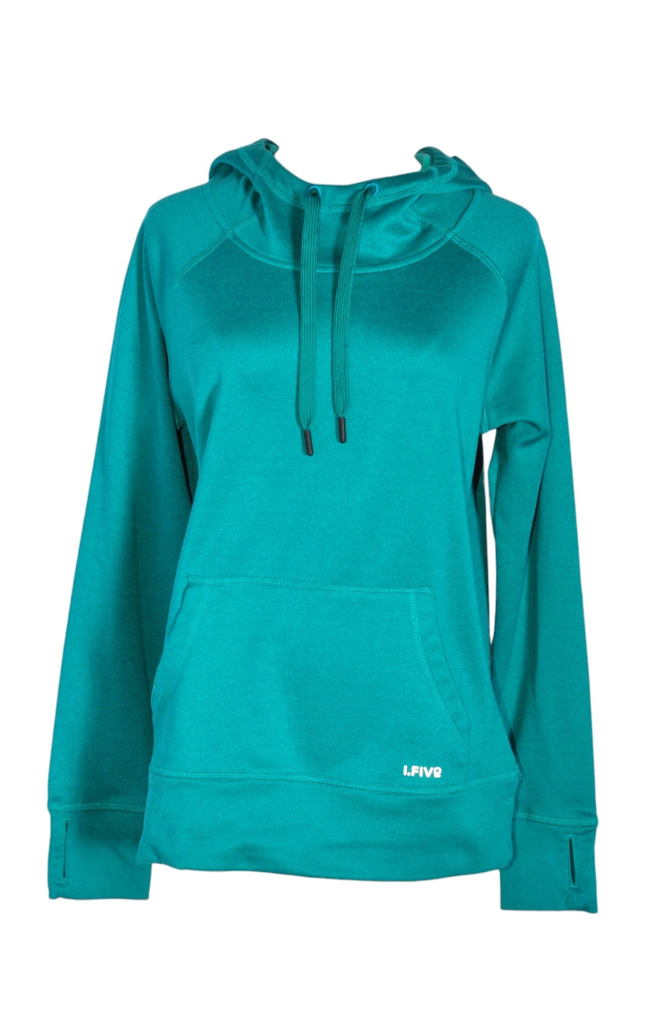 Stylish I.FIV Green Regular-Fit Women's Sweatshirt in Size S
