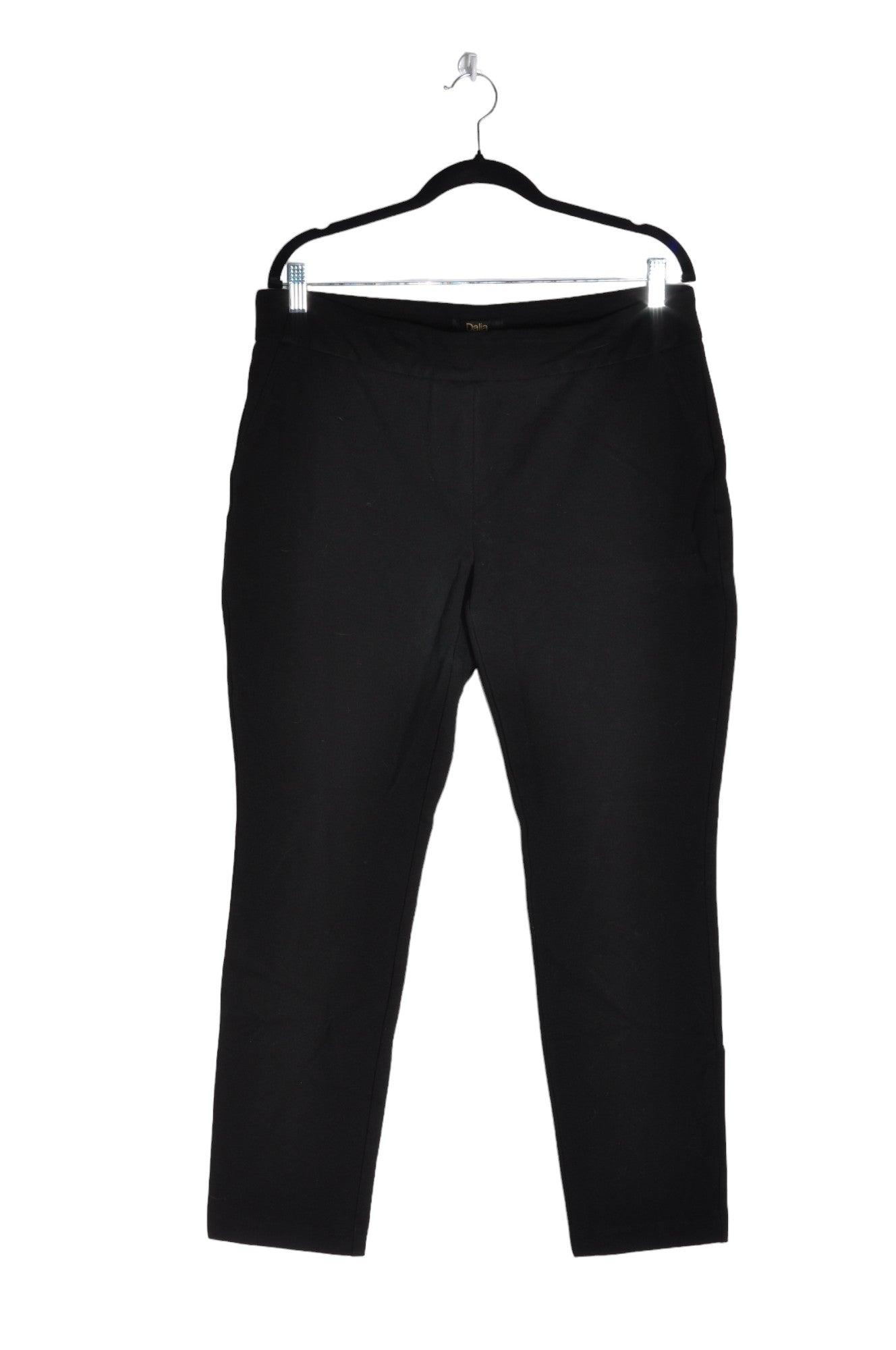 Stylish DALIA Women's Regular Fit Black Work Pants - Size 14
