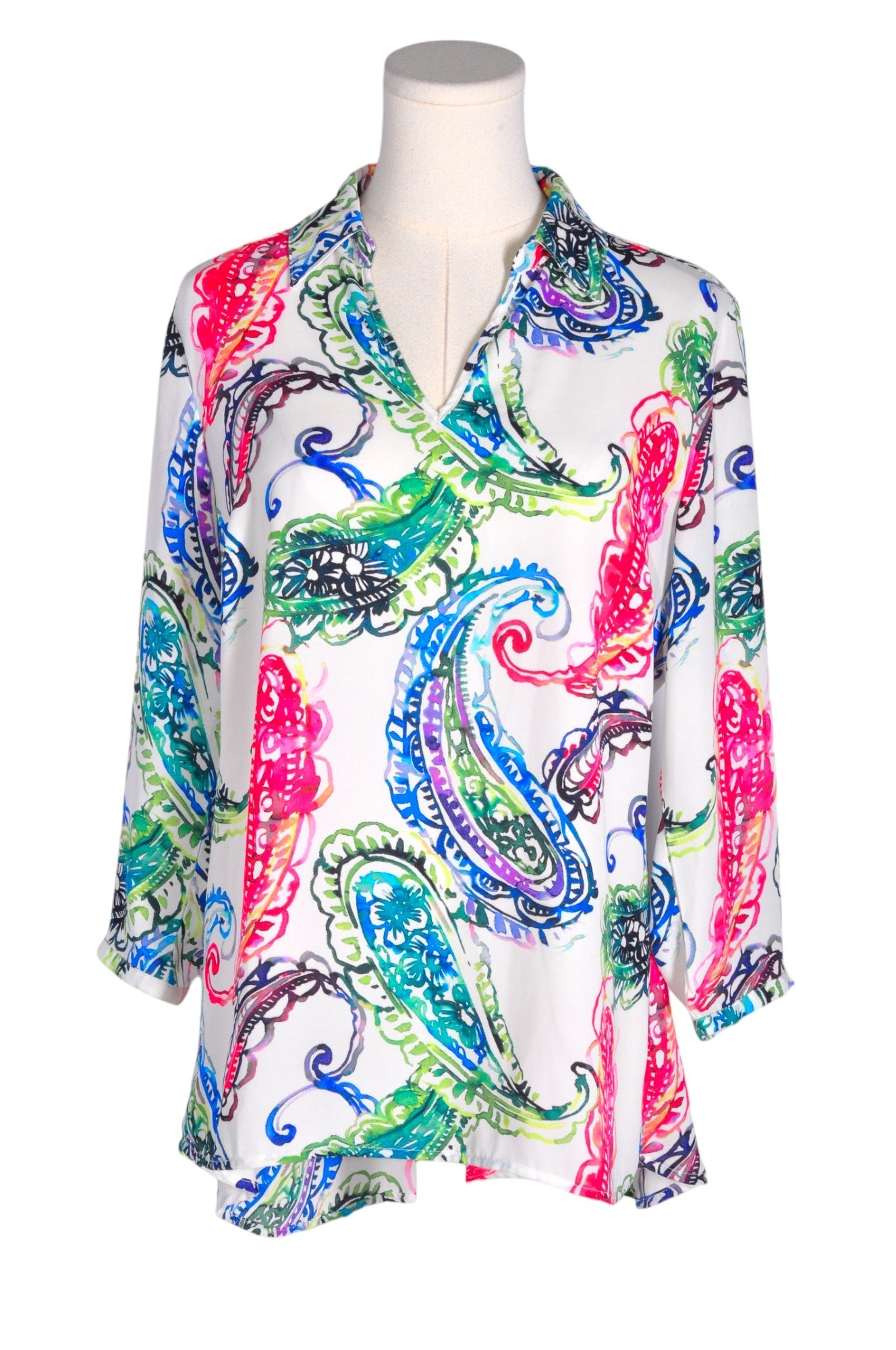 INVESTMENTS Stylish Women's White Regular - fit Tunics in Size S