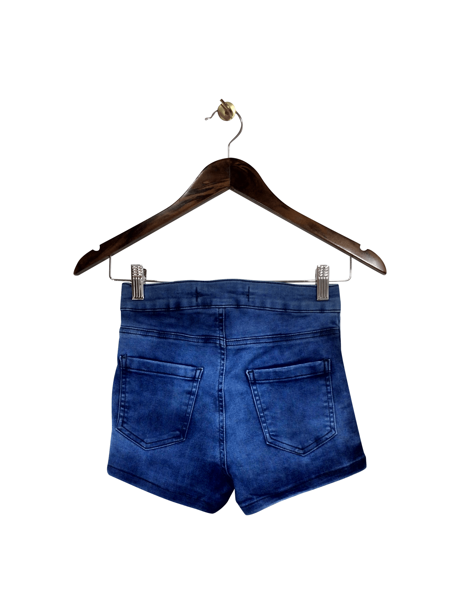 Stylish Second - Hand HOTPANT Blue Regular - Fit Jeans Shorts Size 6