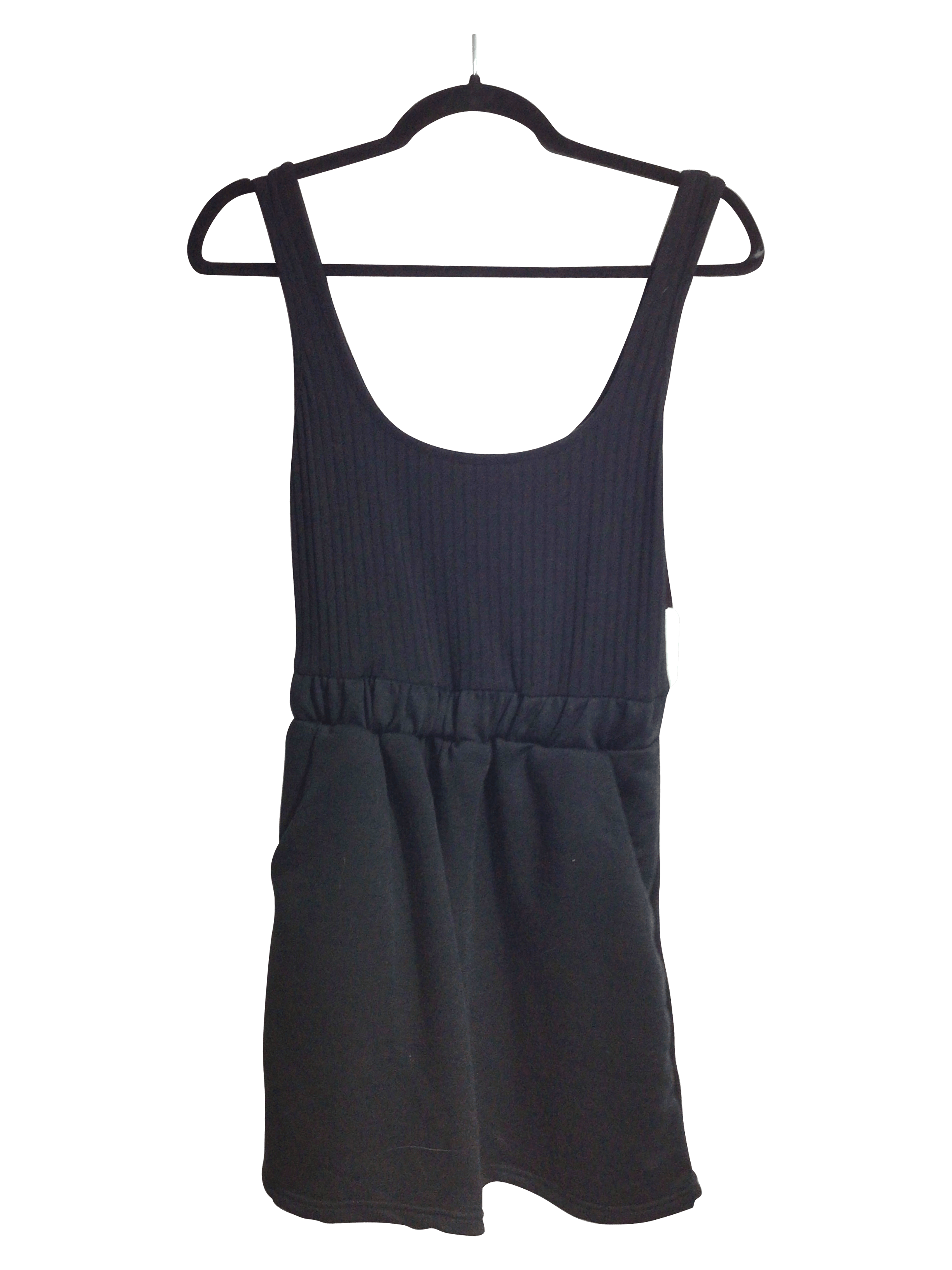 MISSGUIDED Stylish Women's Black Regular Fit Rompers - Size 4
