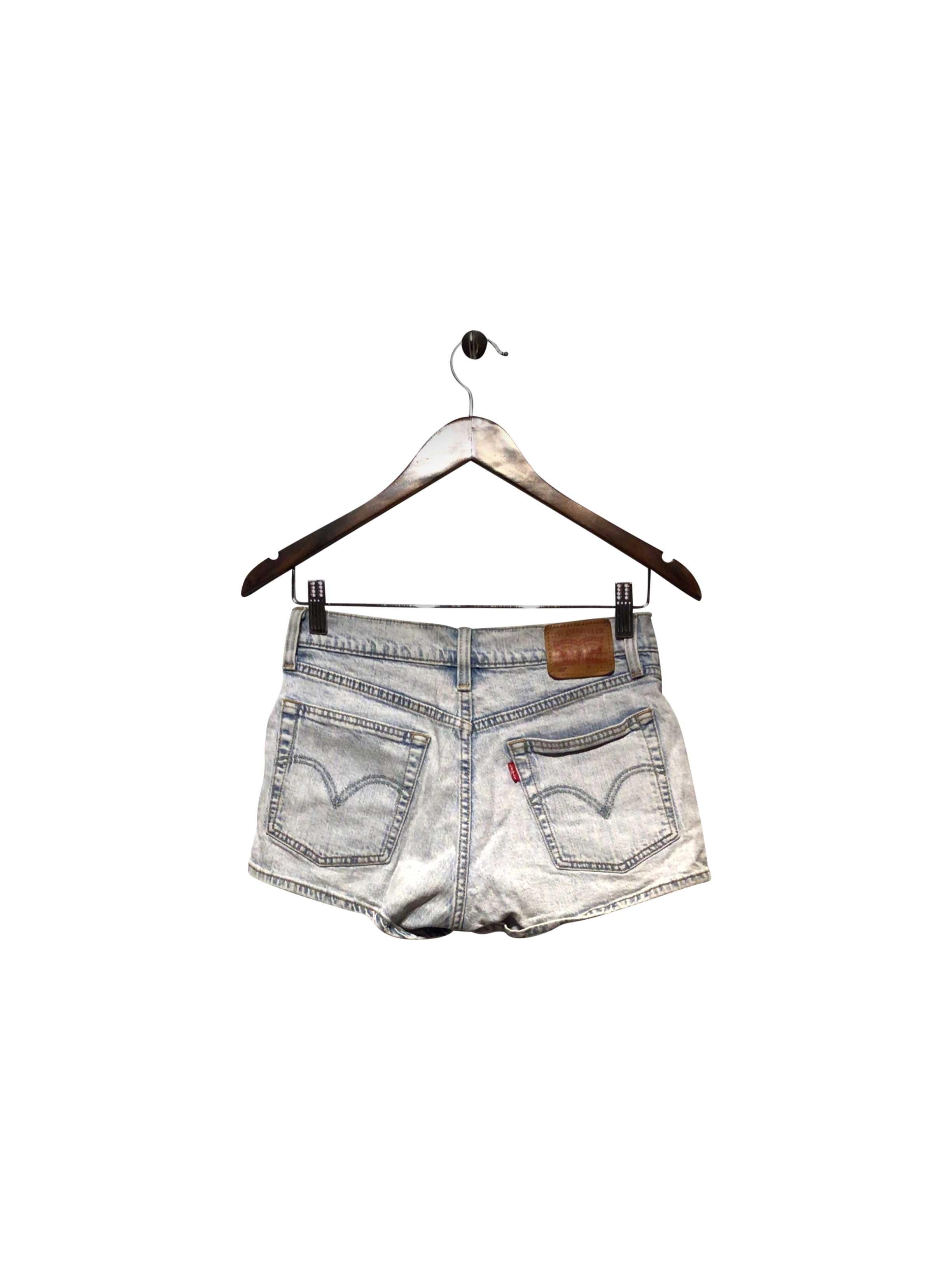 LEVI'S Classic Blue Regular Fit Second - hand Jean Shorts Size 2