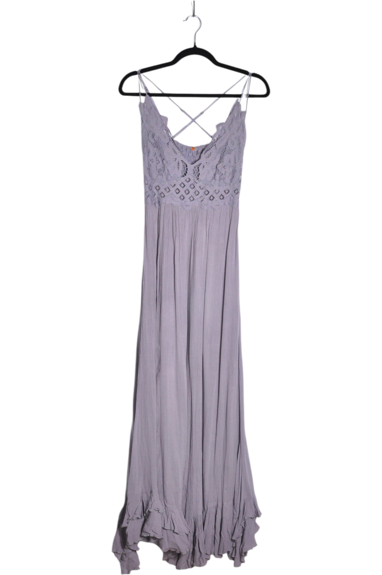 Stylish INTIMATELY Purple Regular-Fit Maxi Dress for Women - Size M