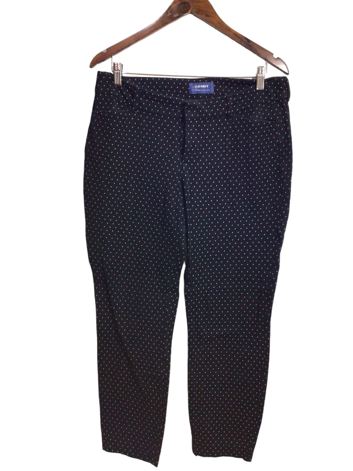 Second Hand OLD NAVY Regular Fit Black Women's Work Pants - Size 12