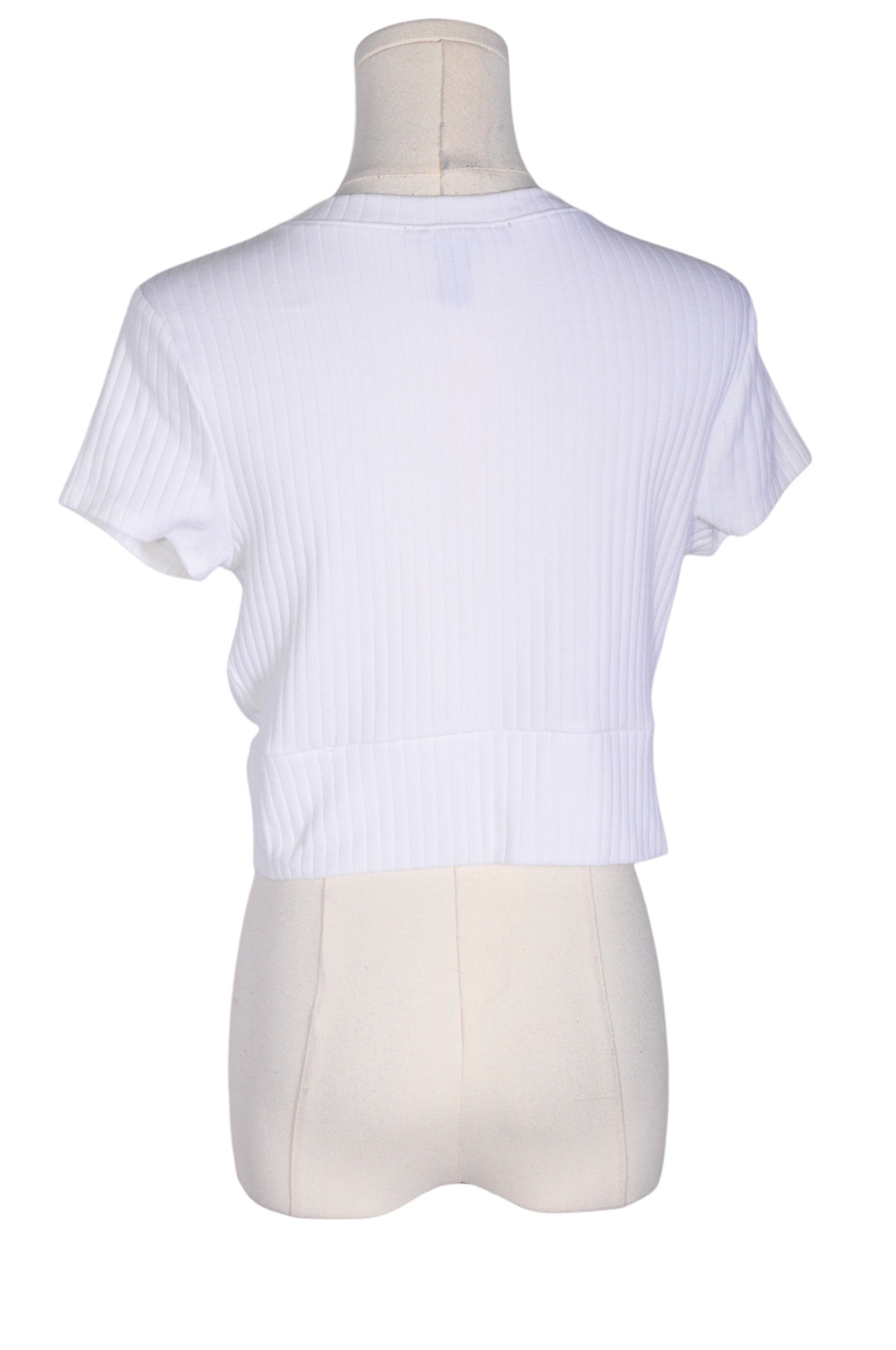 FOREVER 21 Stylish White Regular - fit Women's Blouse - Size L