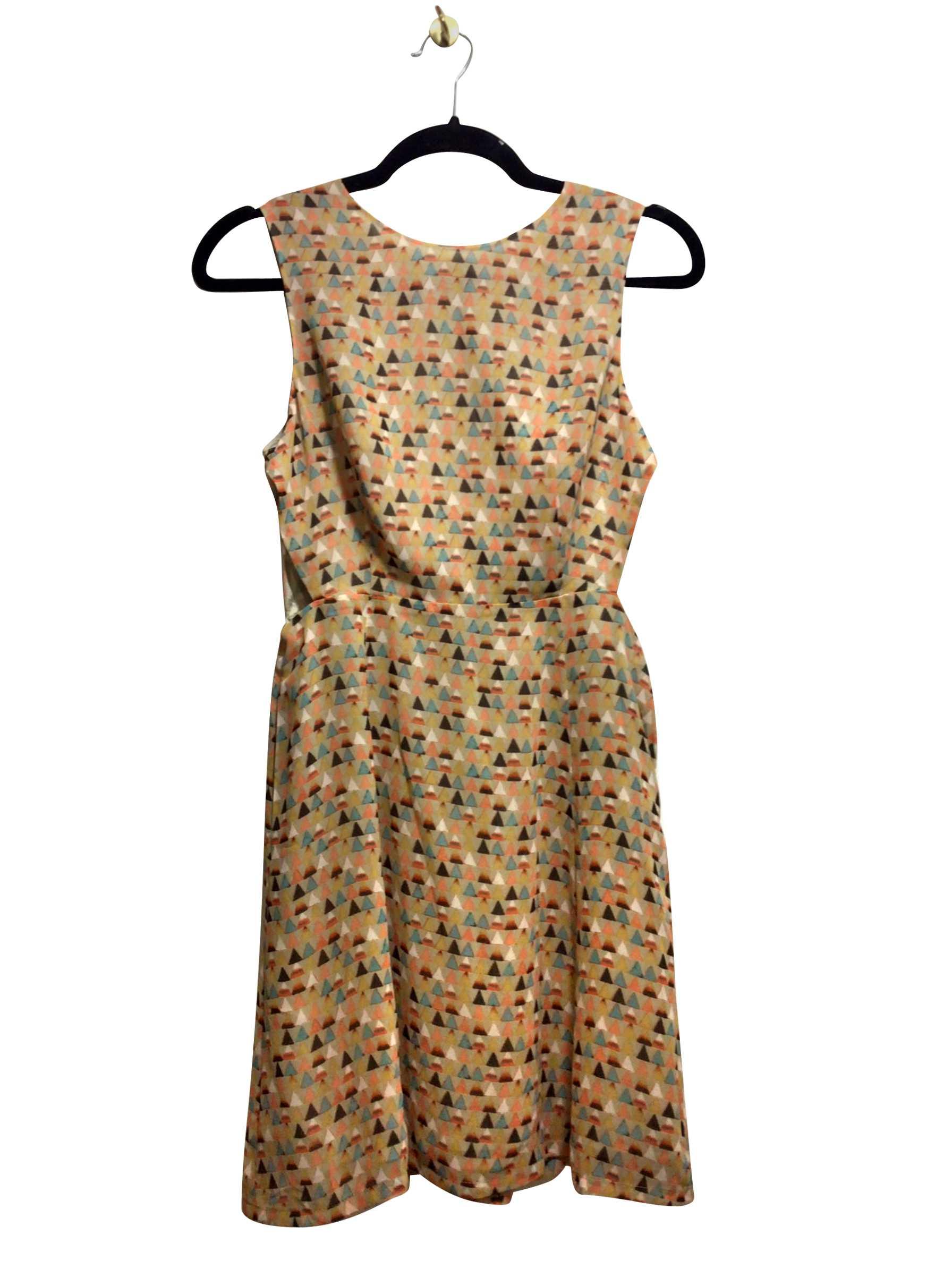 LOFT Stylish Regular Fit Brown Midi Dress - XS