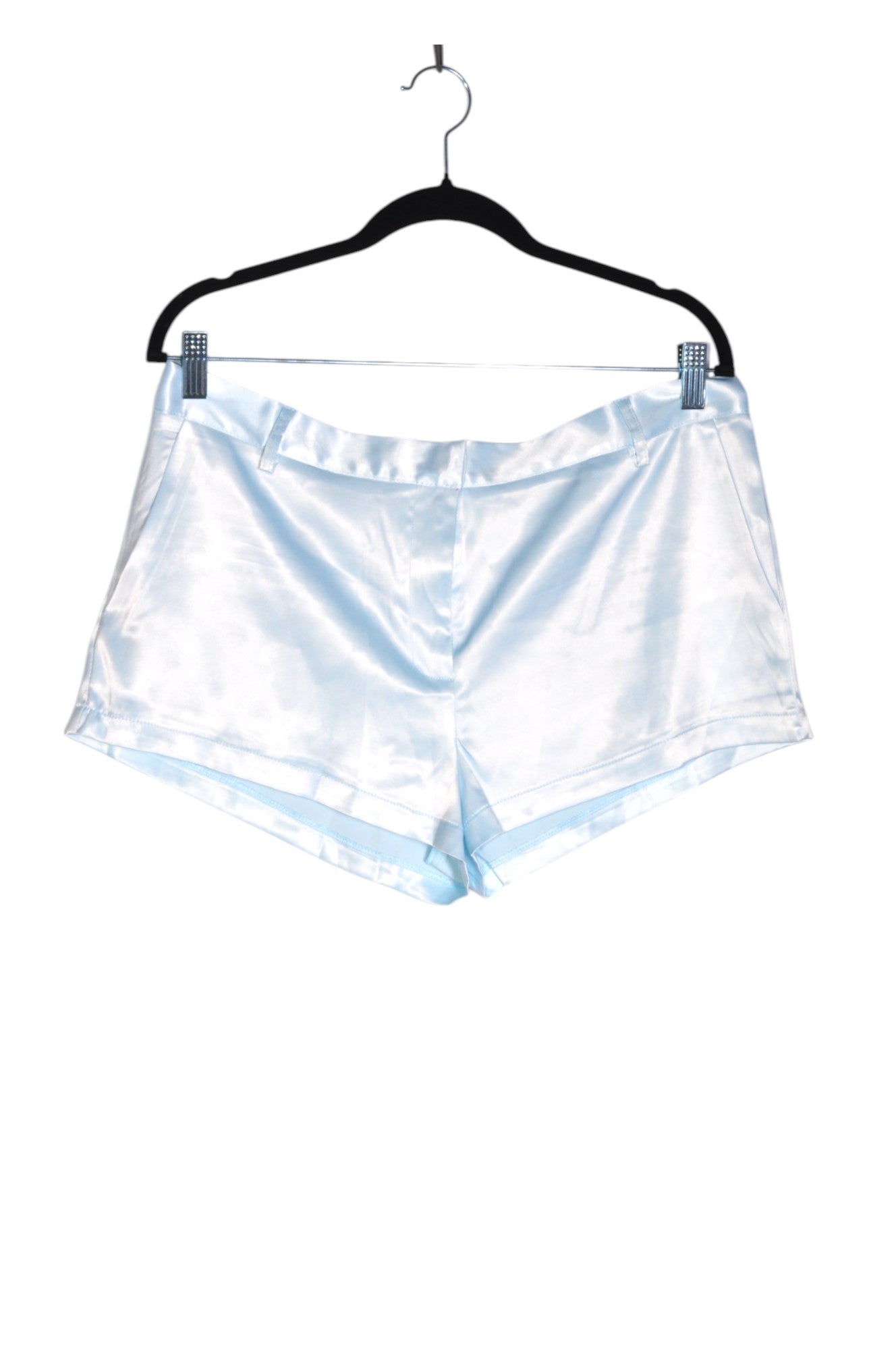 Stylish LIONESS Women's Classic Blue Regular Fit Shorts - Size L